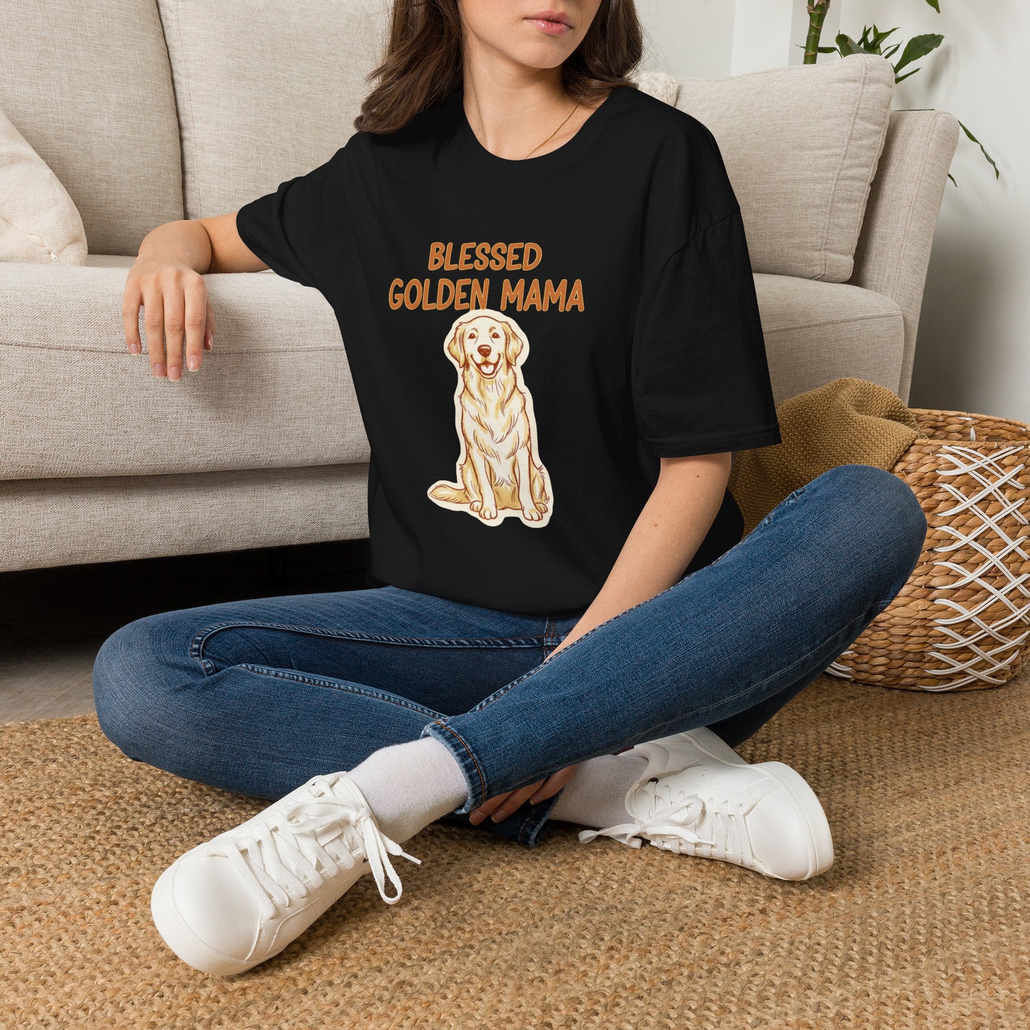 Blessed Golden Mama T-Shirt