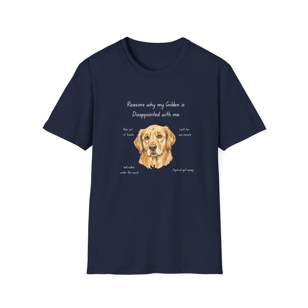 Disappointed Golden T-Shirt