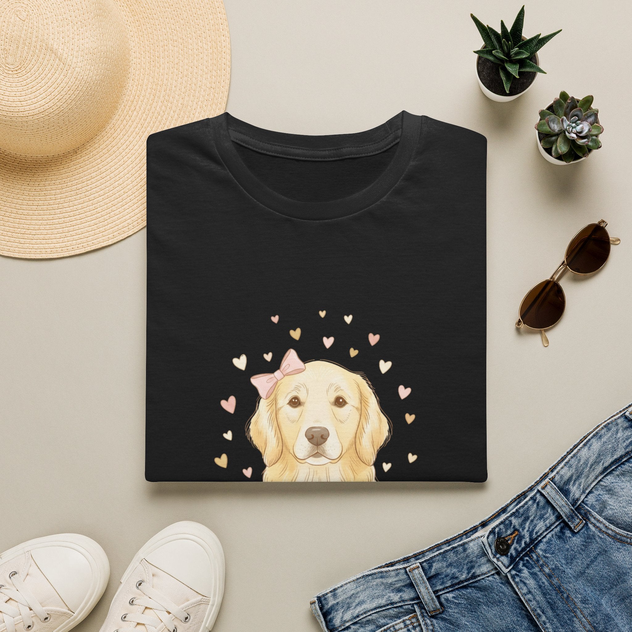 Girly Golden T-Shirt