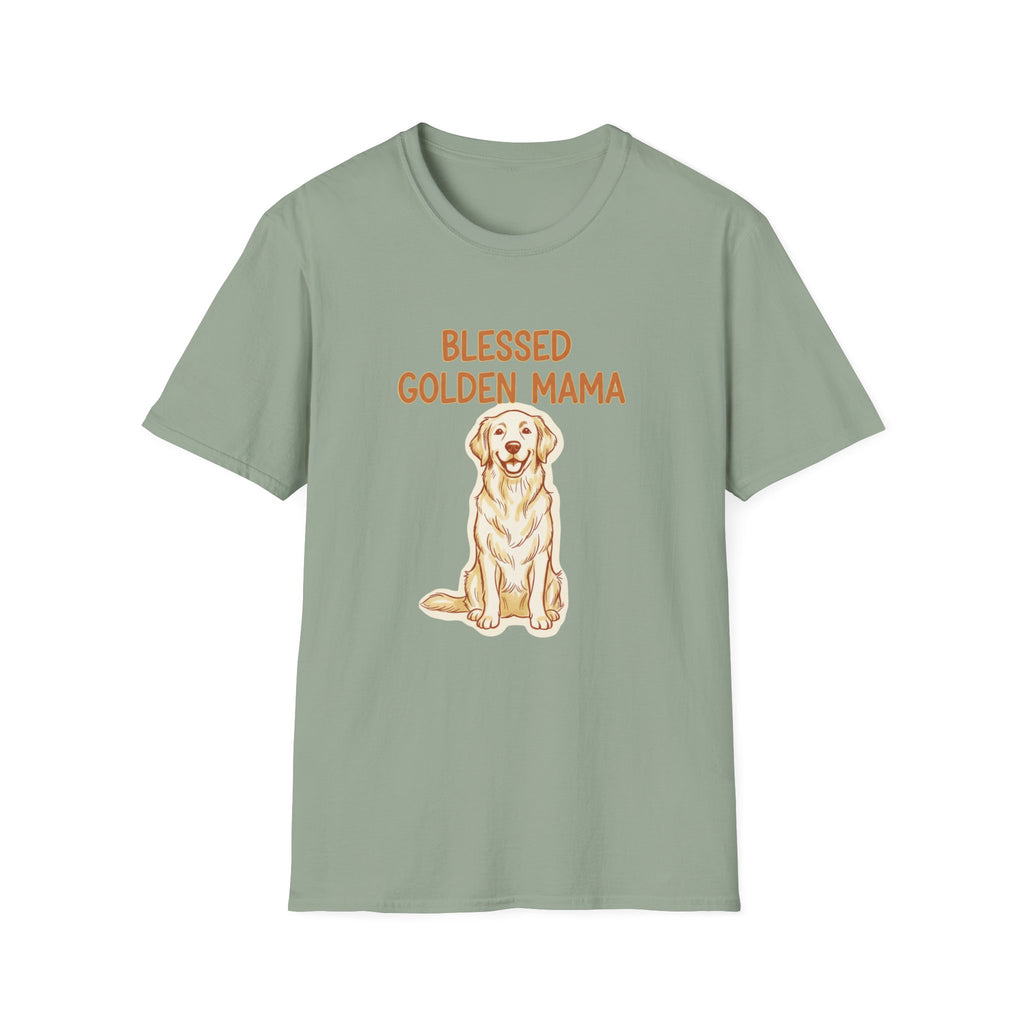 Blessed Golden Mama T-Shirt