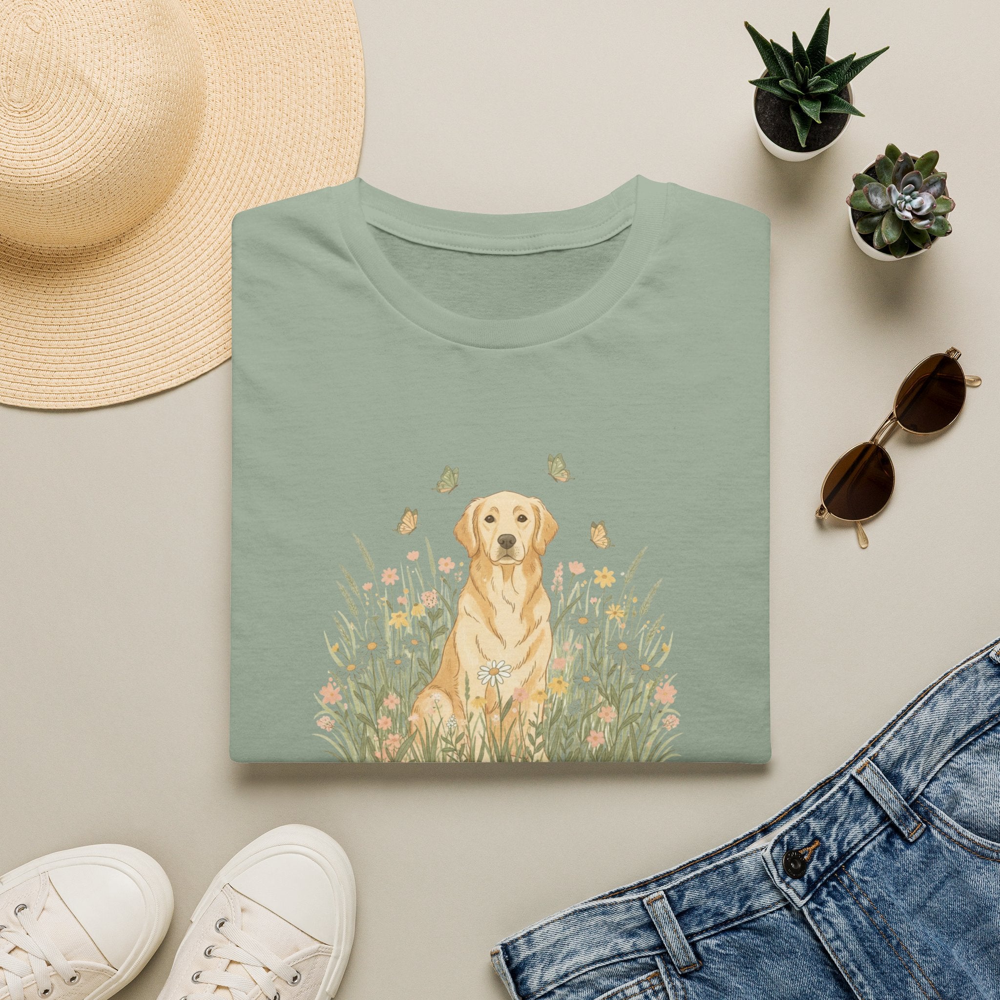 Flower Golden T-Shirt