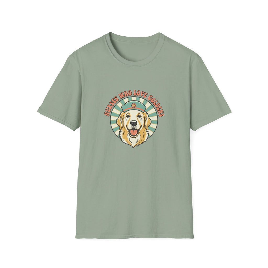 Nurses Love Goldens T-Shirt