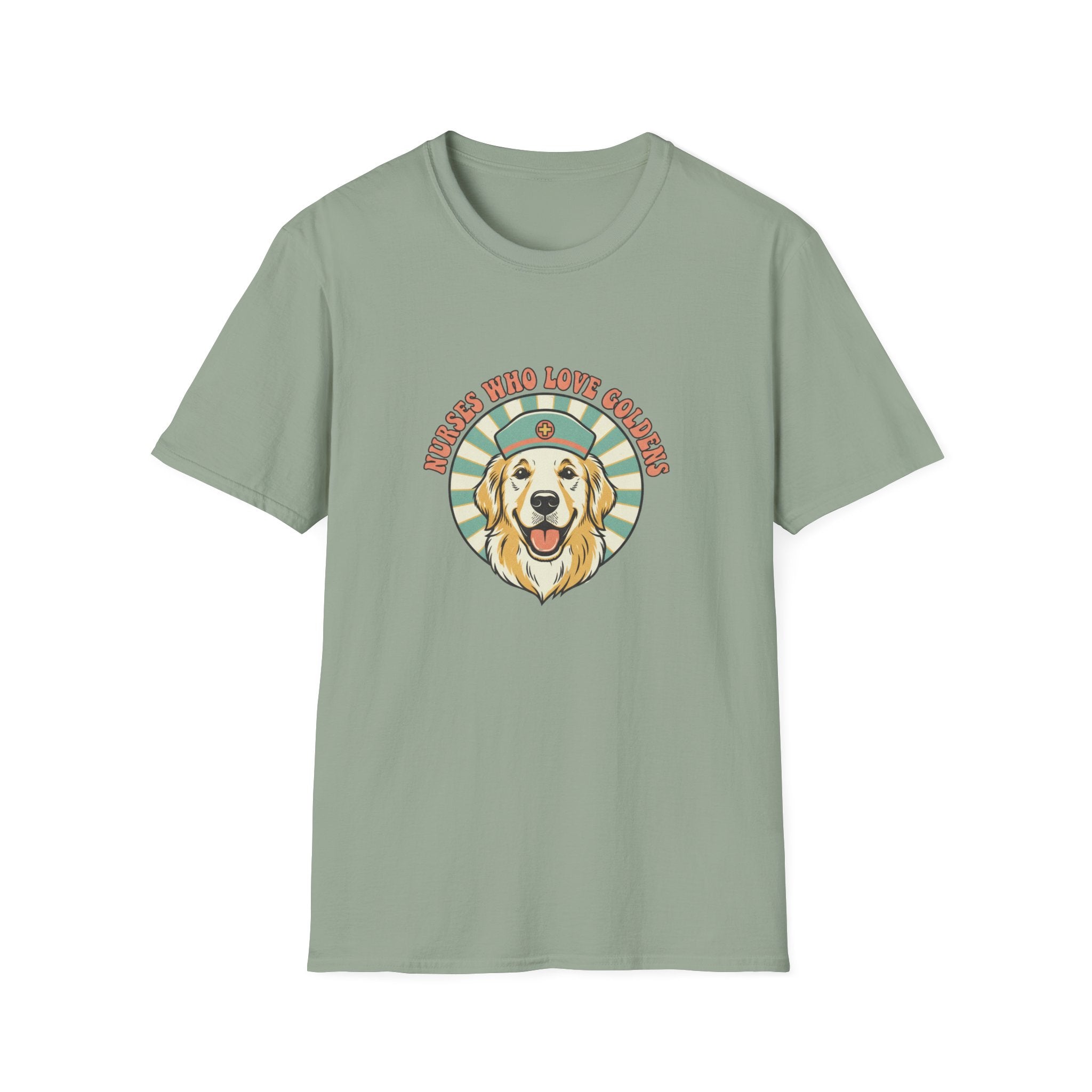 Nurses Love Goldens T-Shirt
