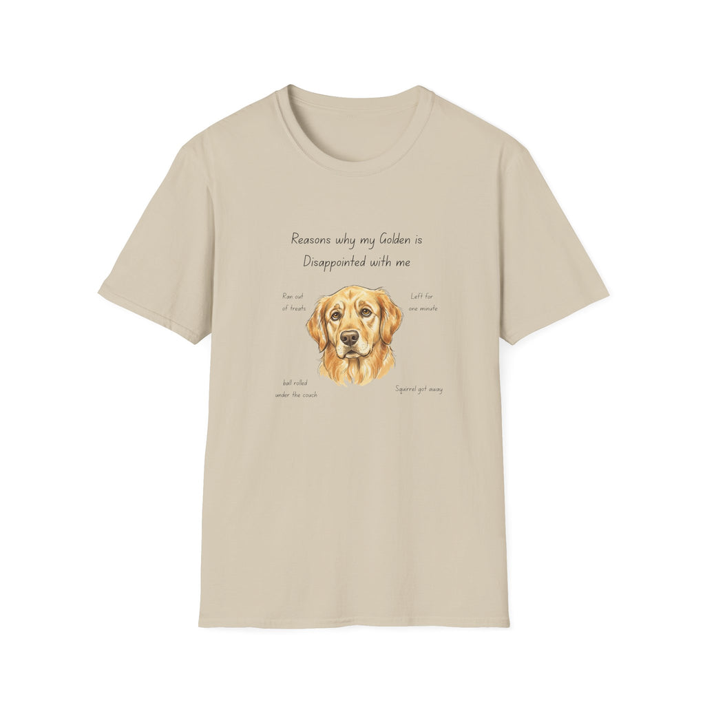 Disappointed Golden T-Shirt