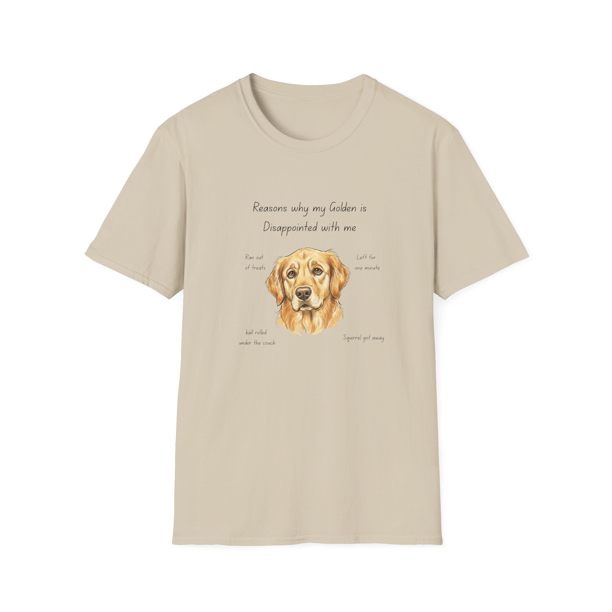 Disappointed Golden T-Shirt