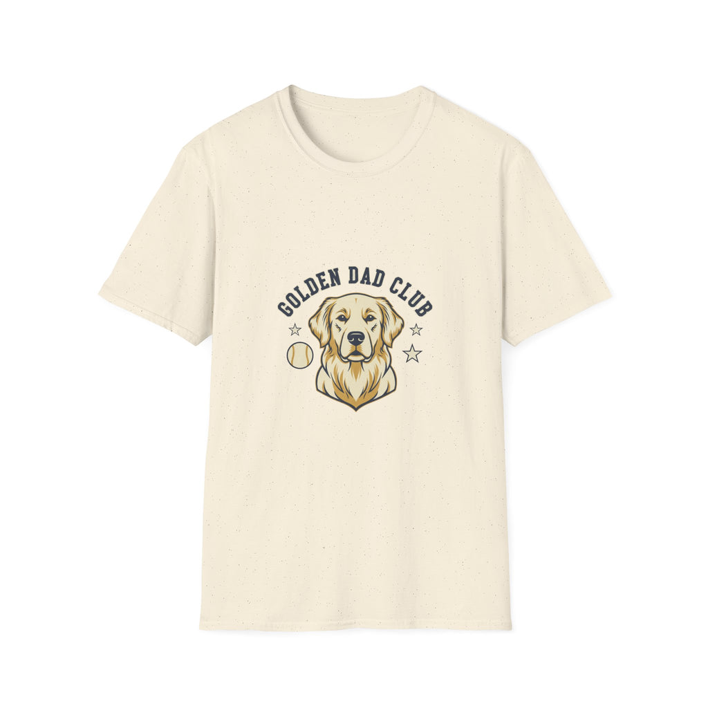 Golden Dog Dad Club T-Shirt