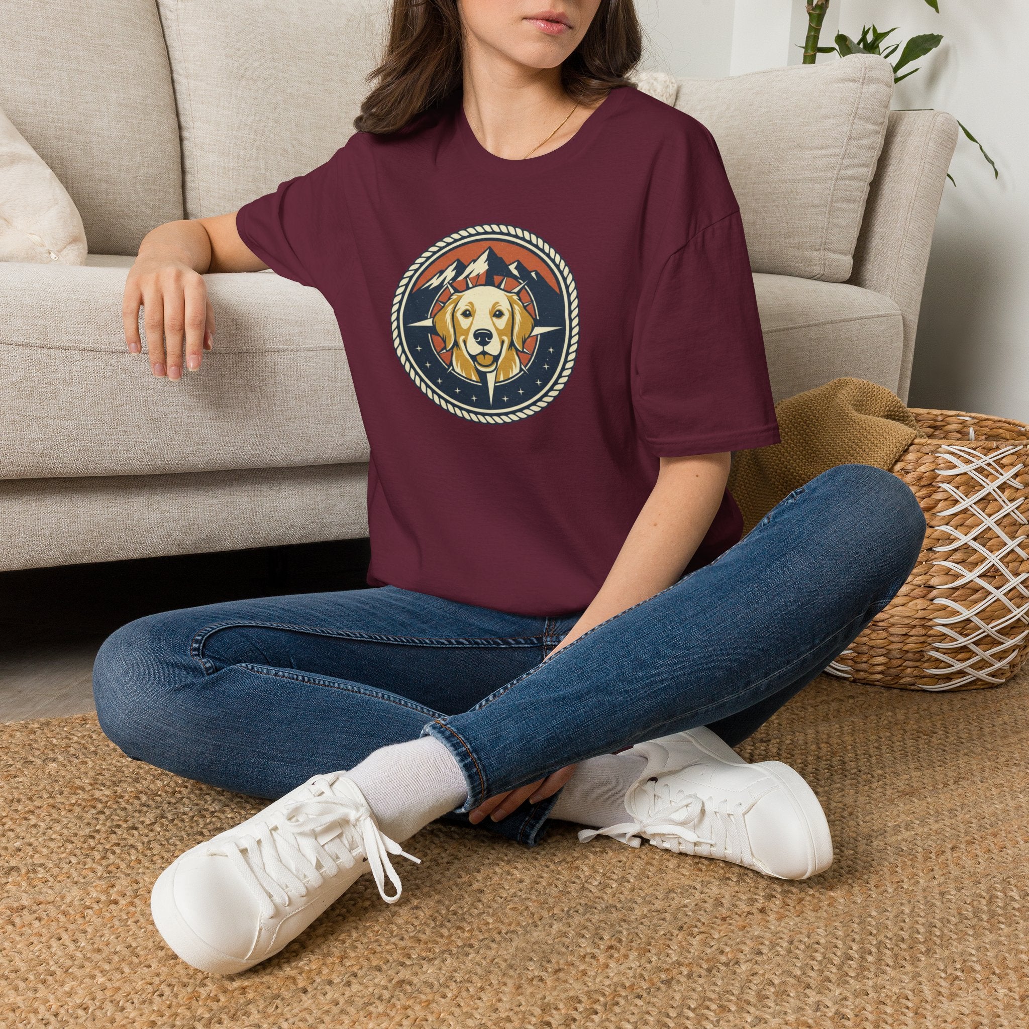 Compass Golden T-Shirt
