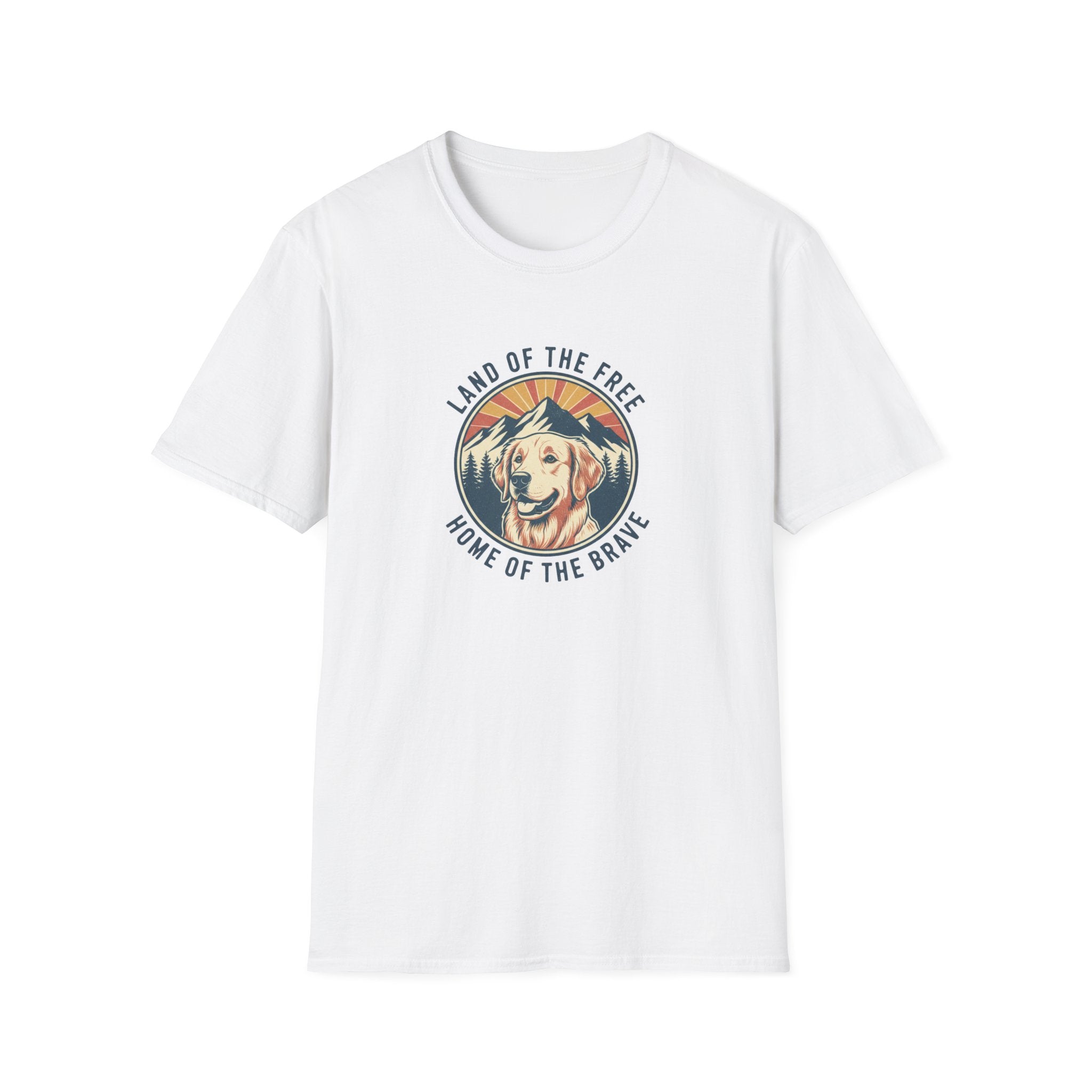 Free & Brave Golden T-Shirt