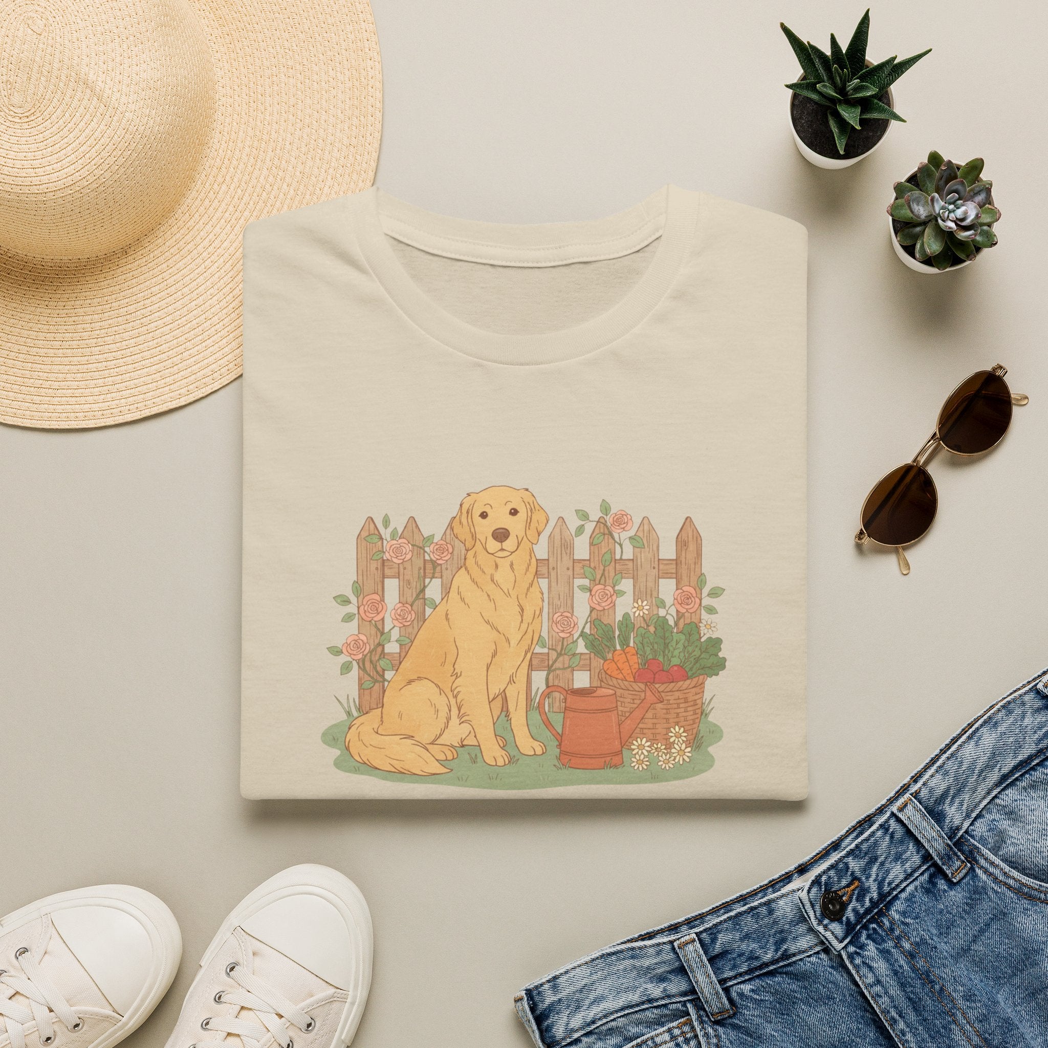 Garden Fence Golden T-Shirt