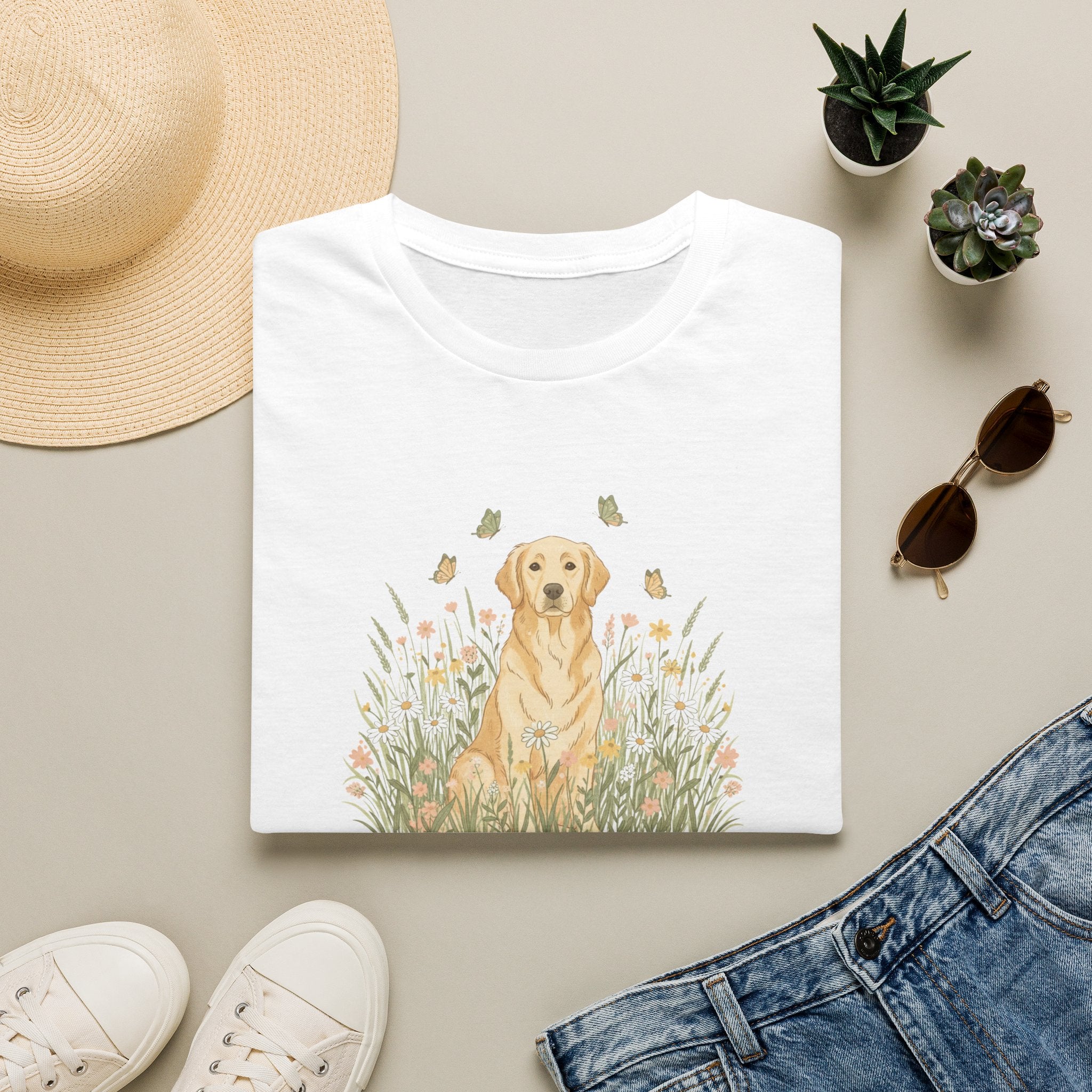 Flower Golden T-Shirt