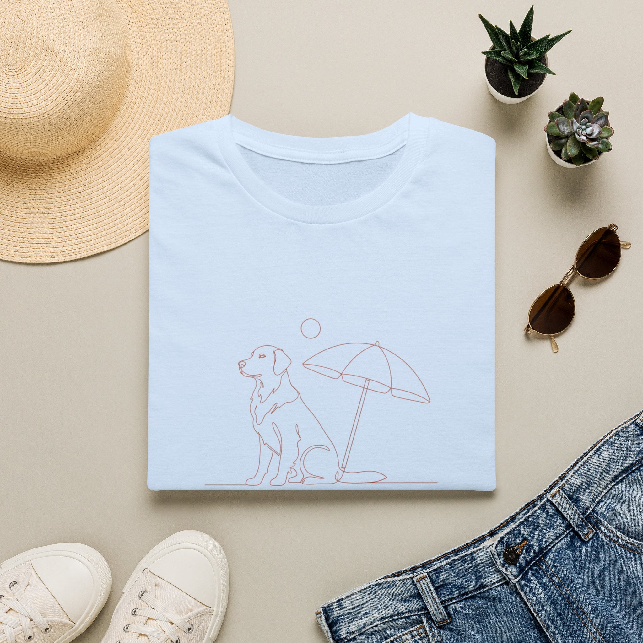 Beach Golden T-Shirt