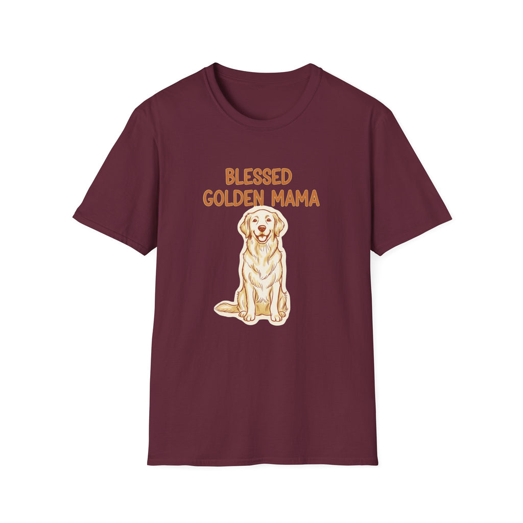 Blessed Golden Mama T-Shirt