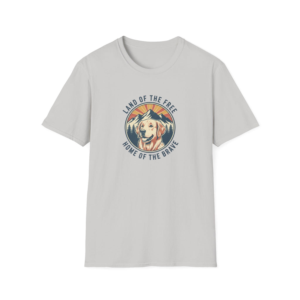 Free & Brave Golden T-Shirt