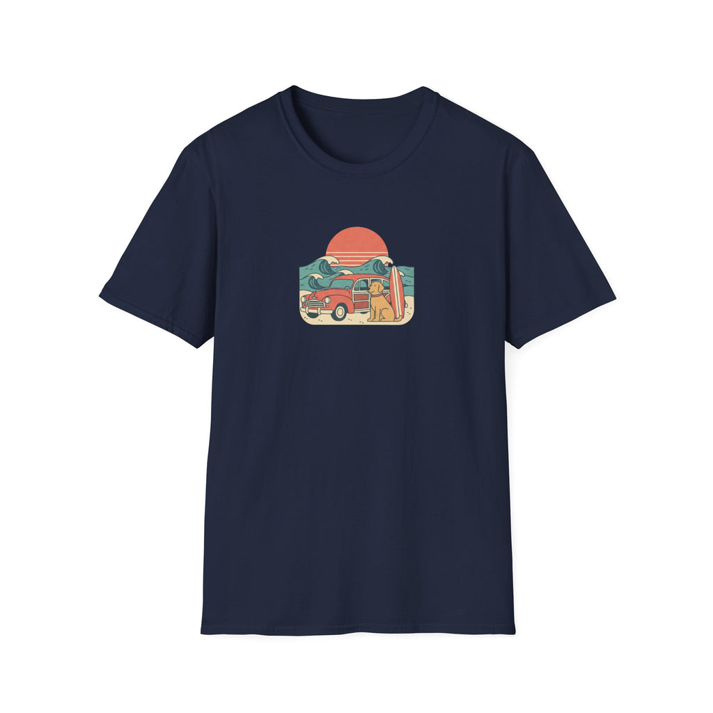 Surfing Golden T-Shirt