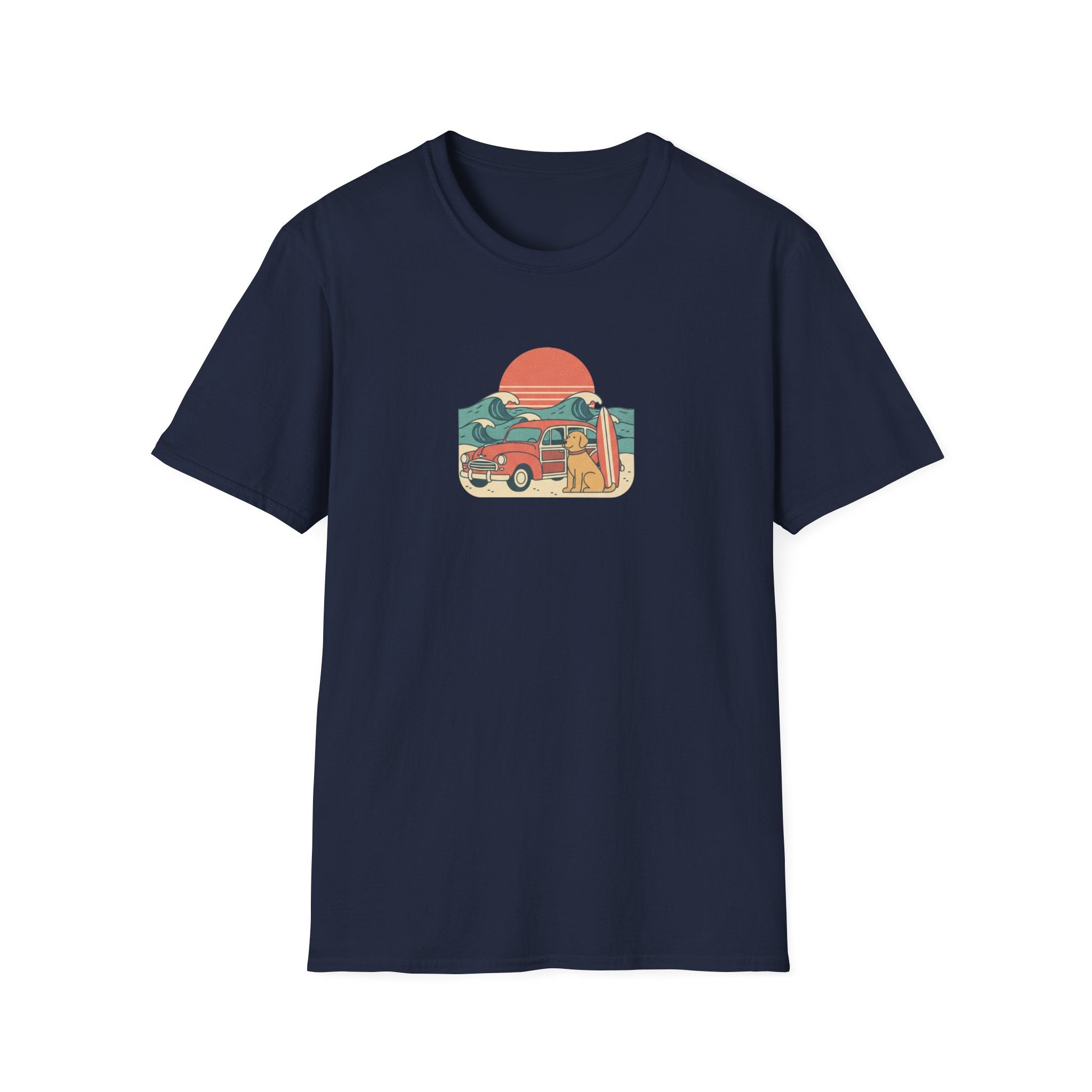 Surfing Golden T-Shirt