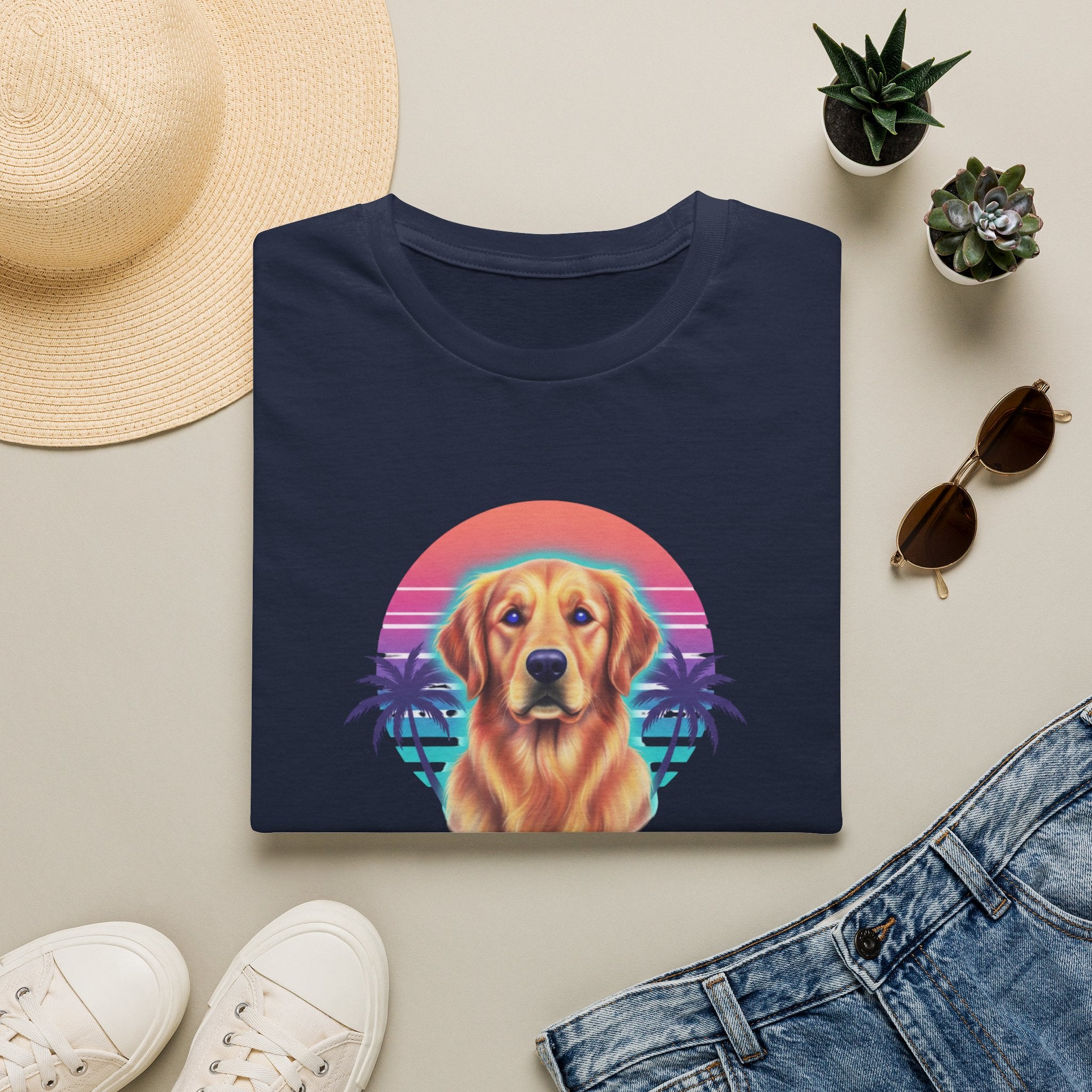 Holographic Golden T-Shirt