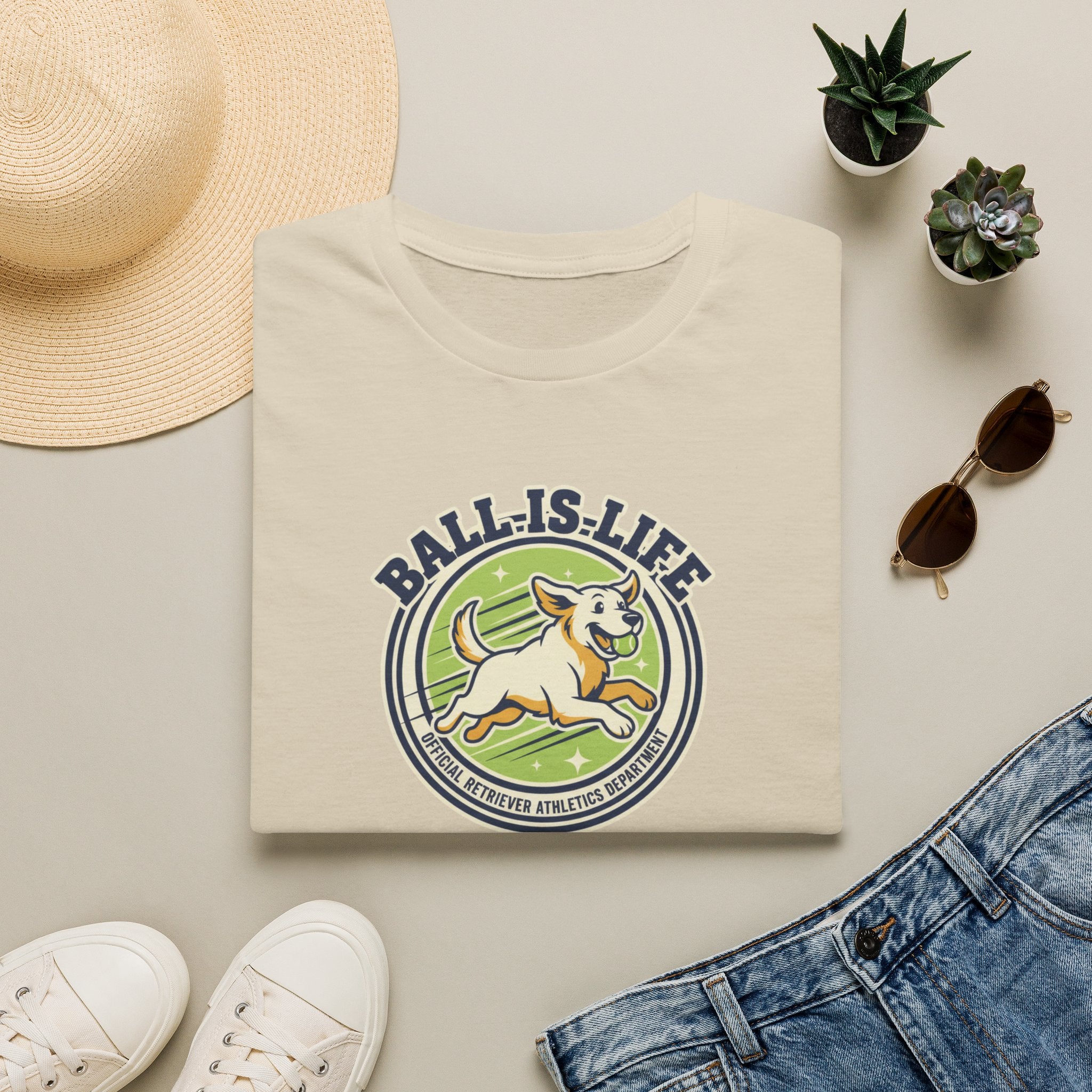 Ball Is Life Dog T-Shirt