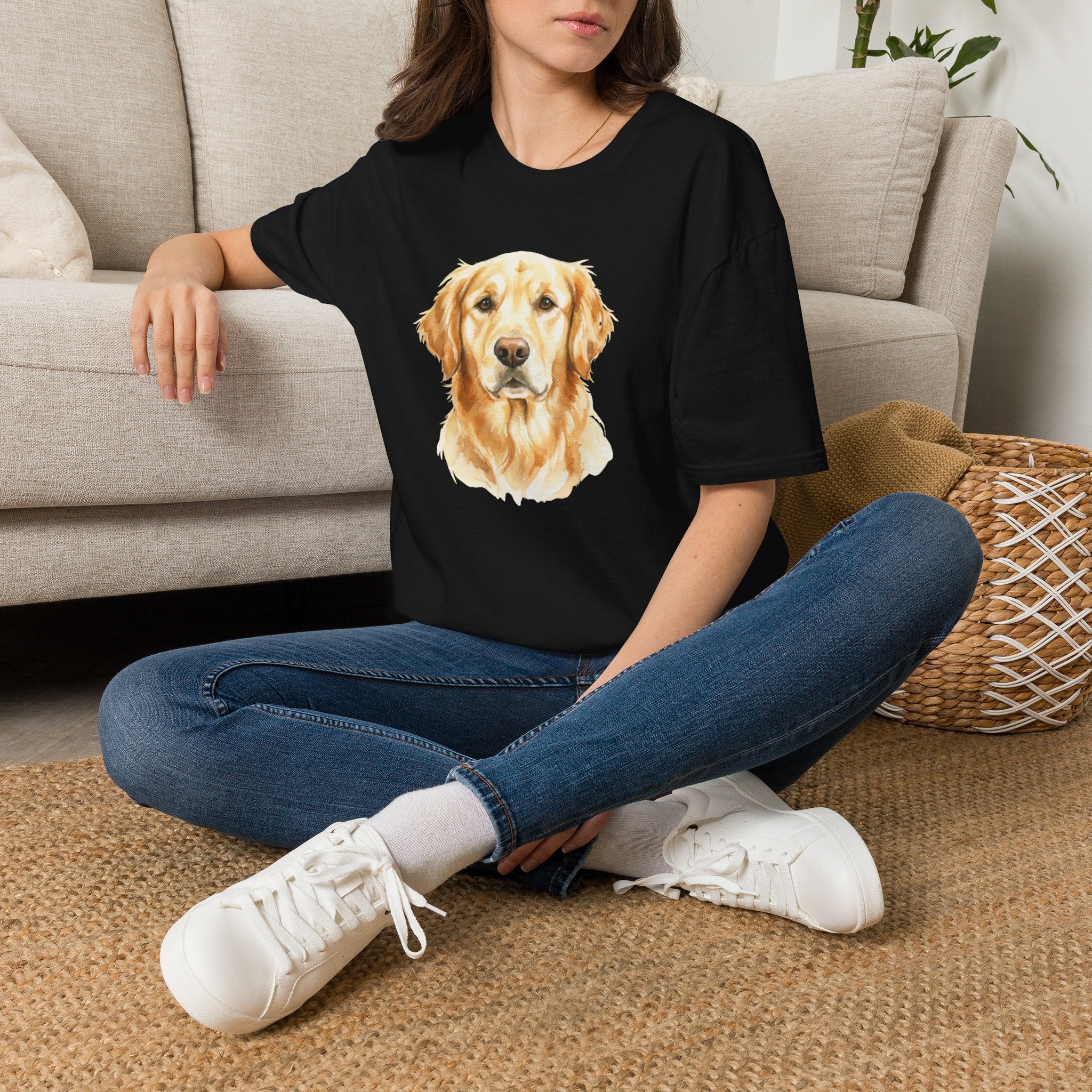 Watercolor Golden T-Shirt