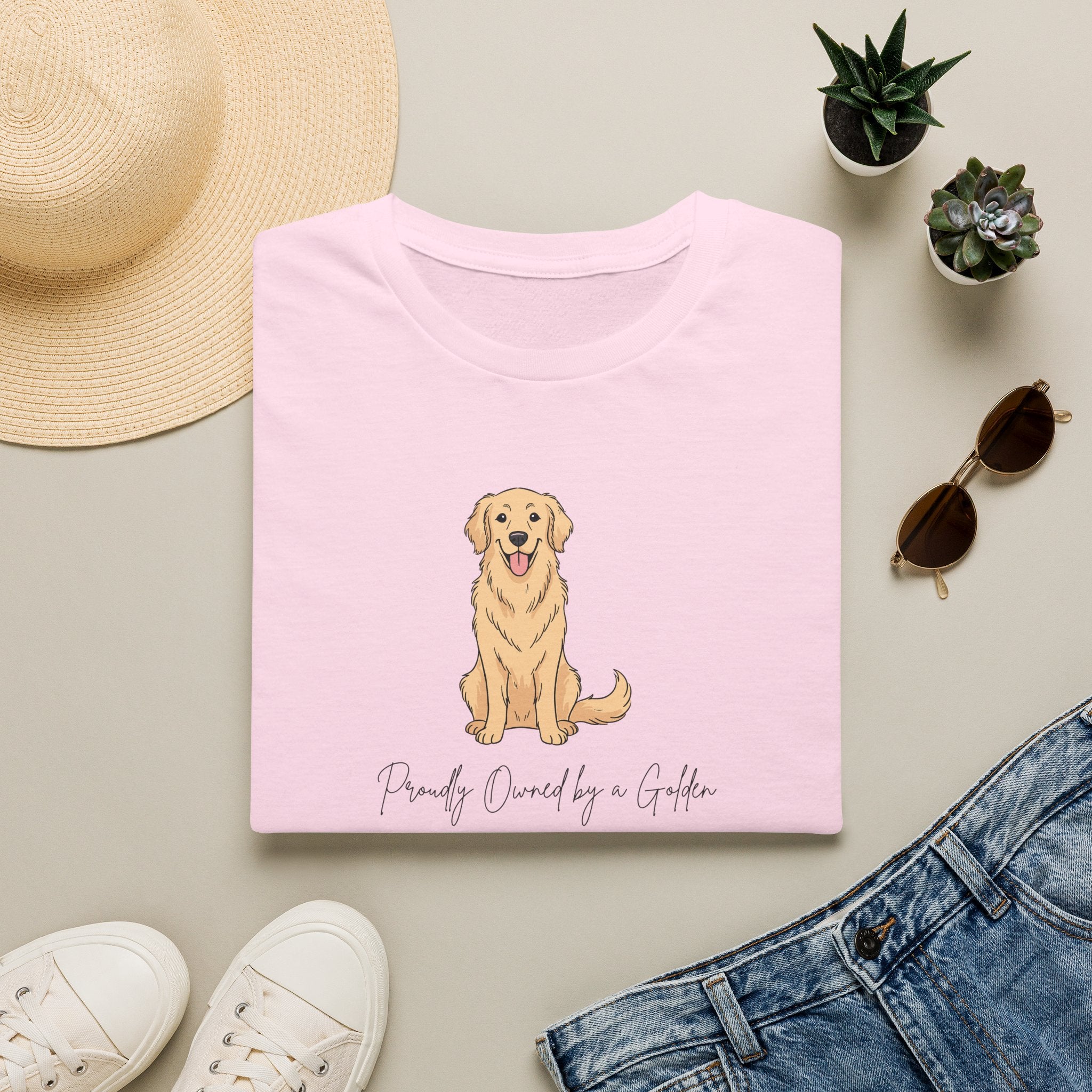 Proudly Owned by a Golden T-Shirt