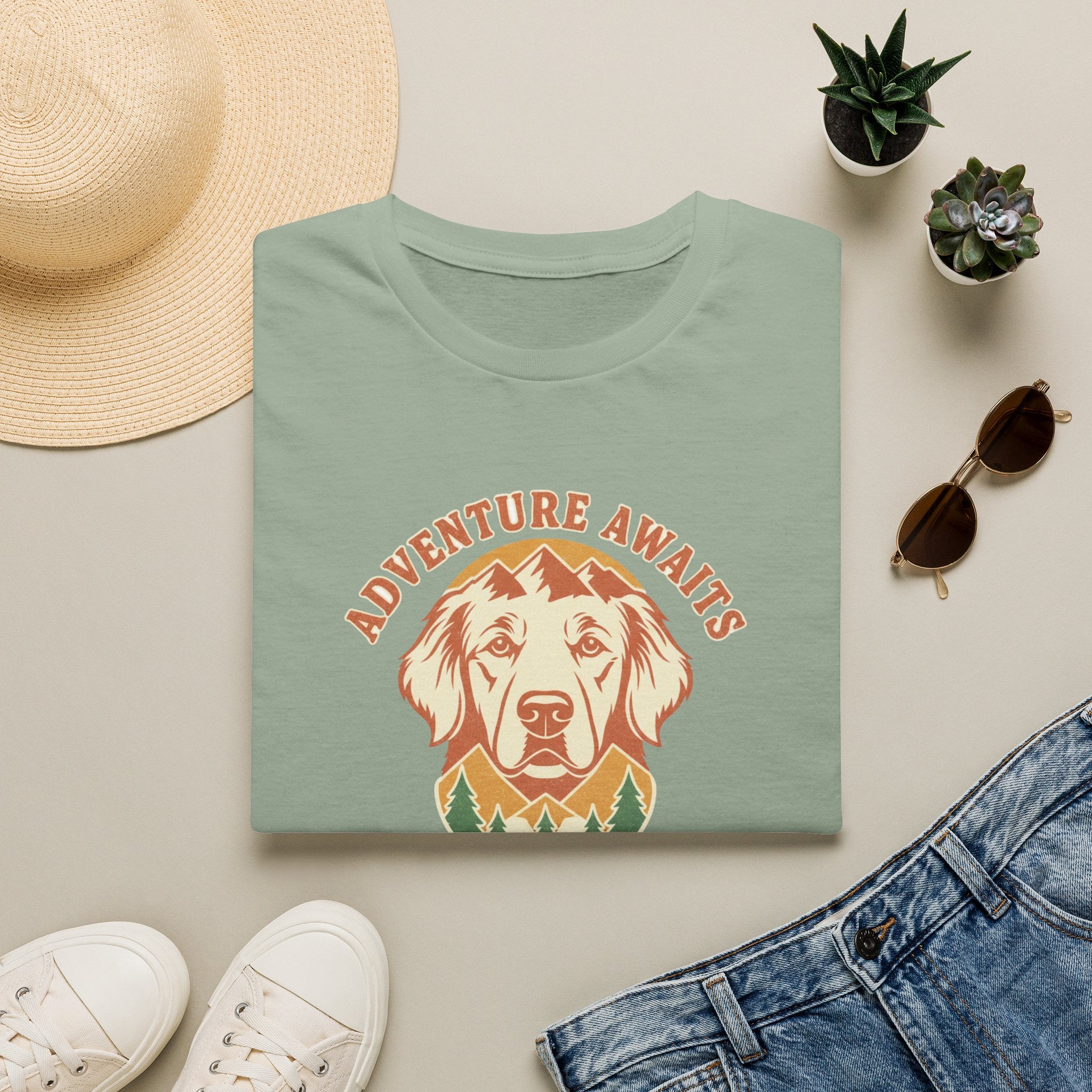 Adventure Awaits Mountain T-Shirt