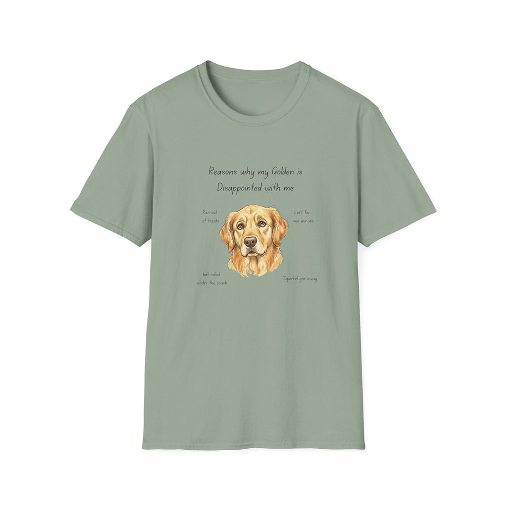 Disappointed Golden T-Shirt