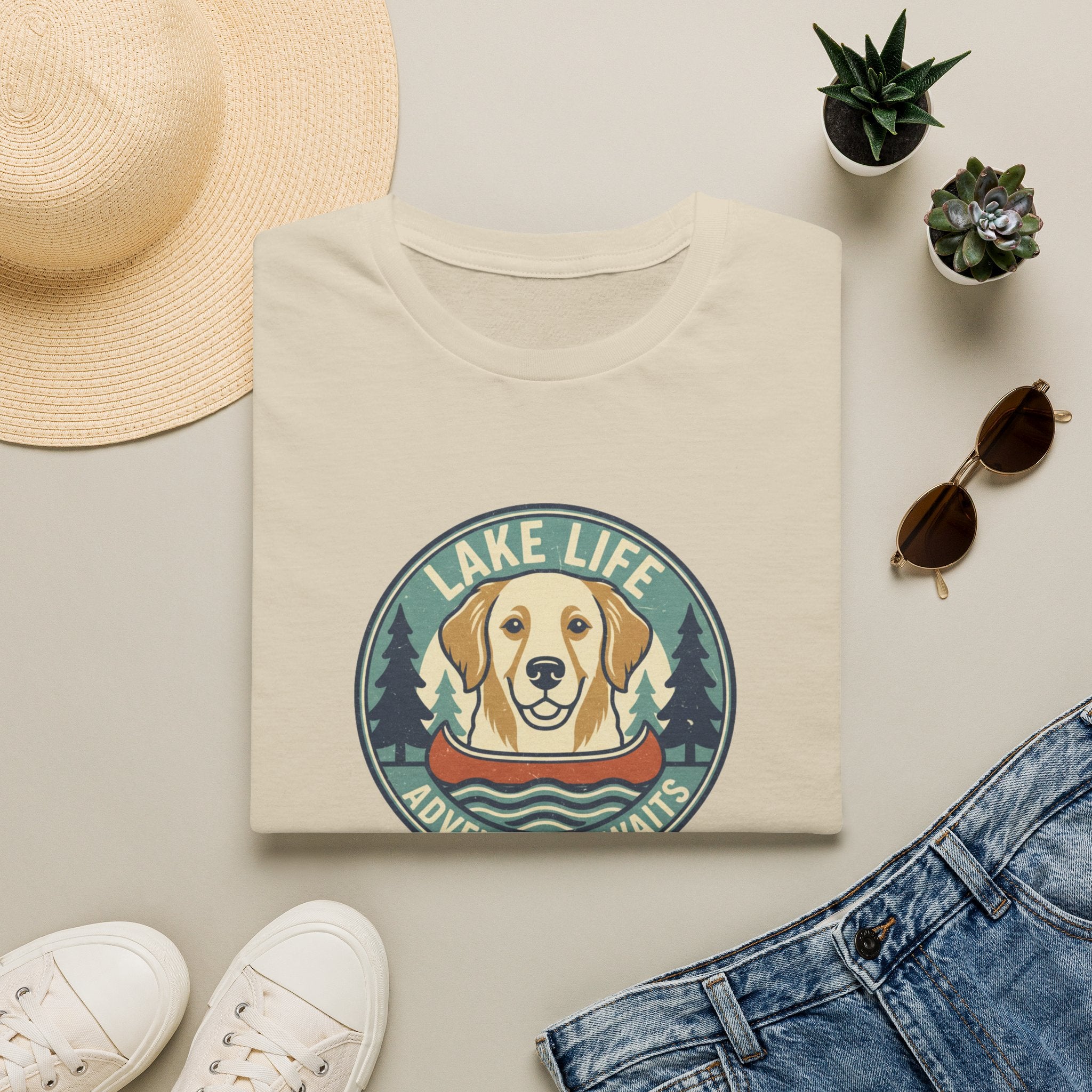 Lake Life Golden T-Shirt