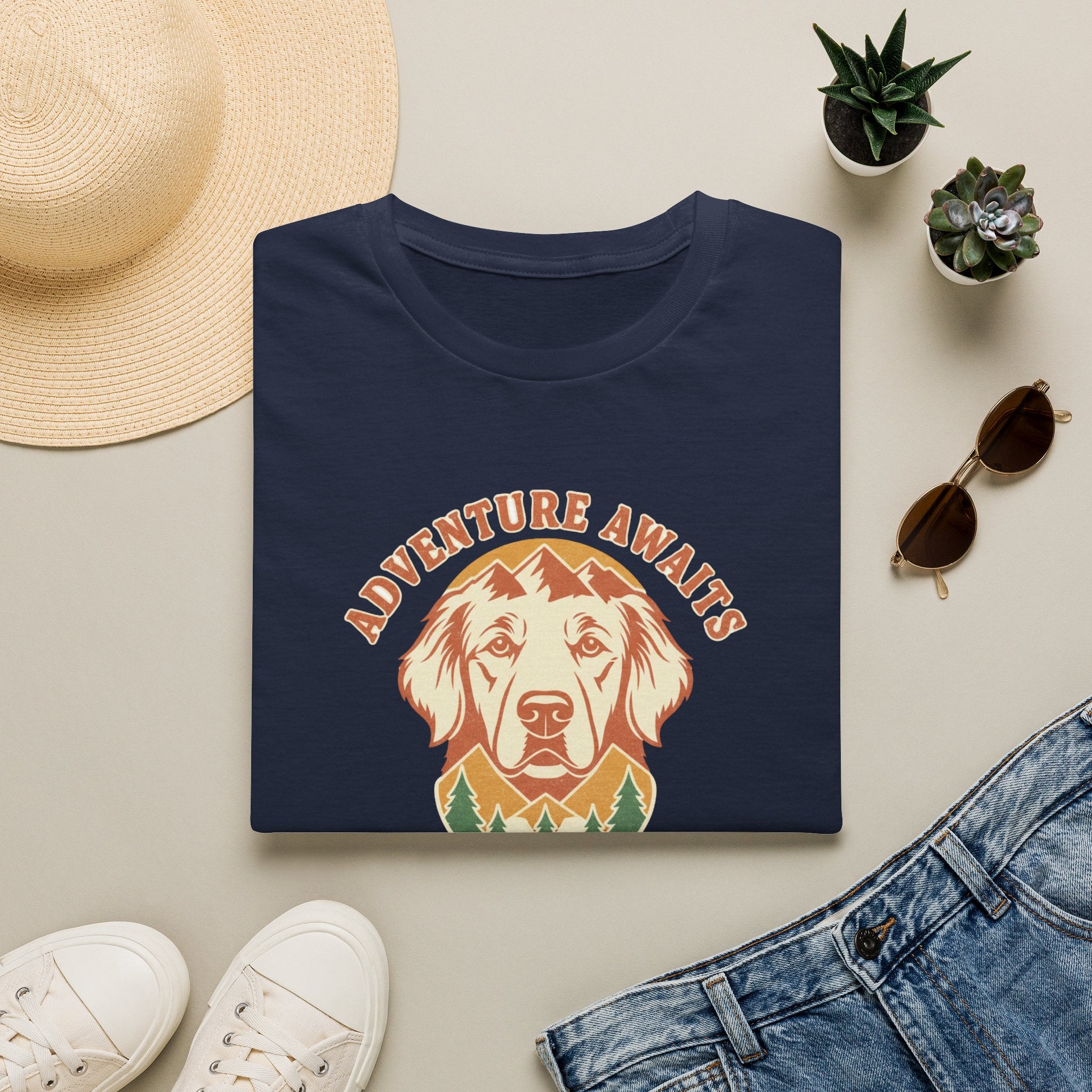 Adventure Awaits Mountain T-Shirt