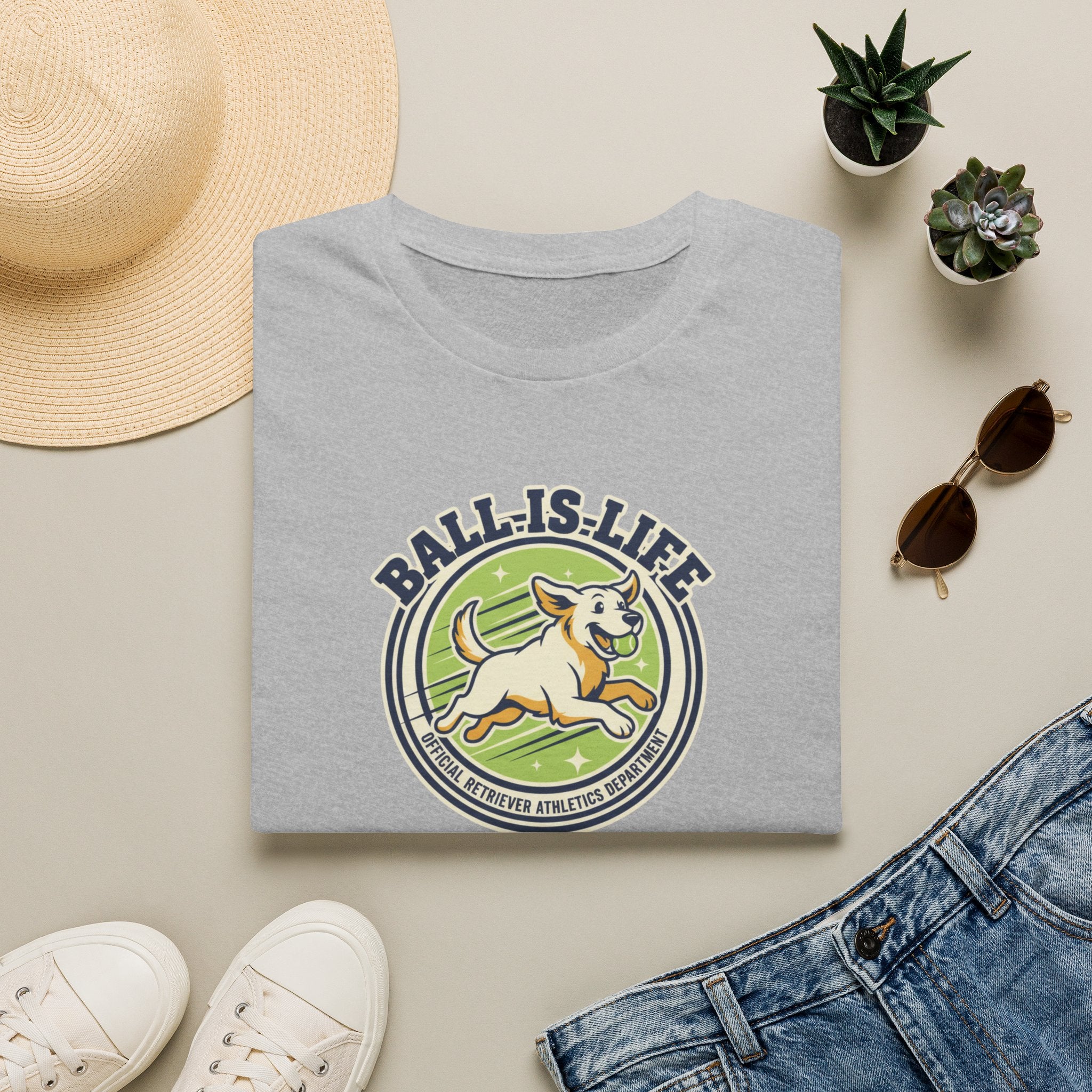 Ball Is Life Dog T-Shirt