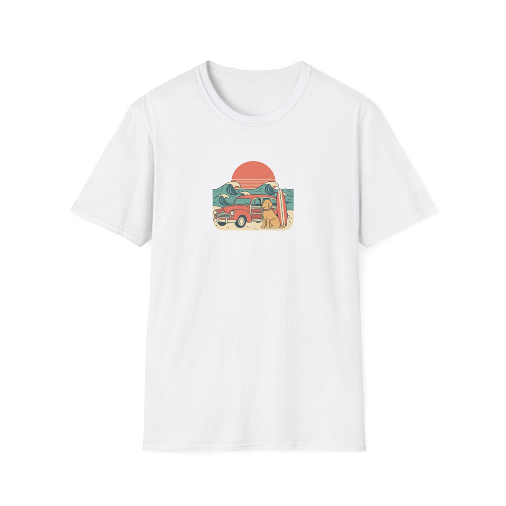 Surfing Golden T-Shirt