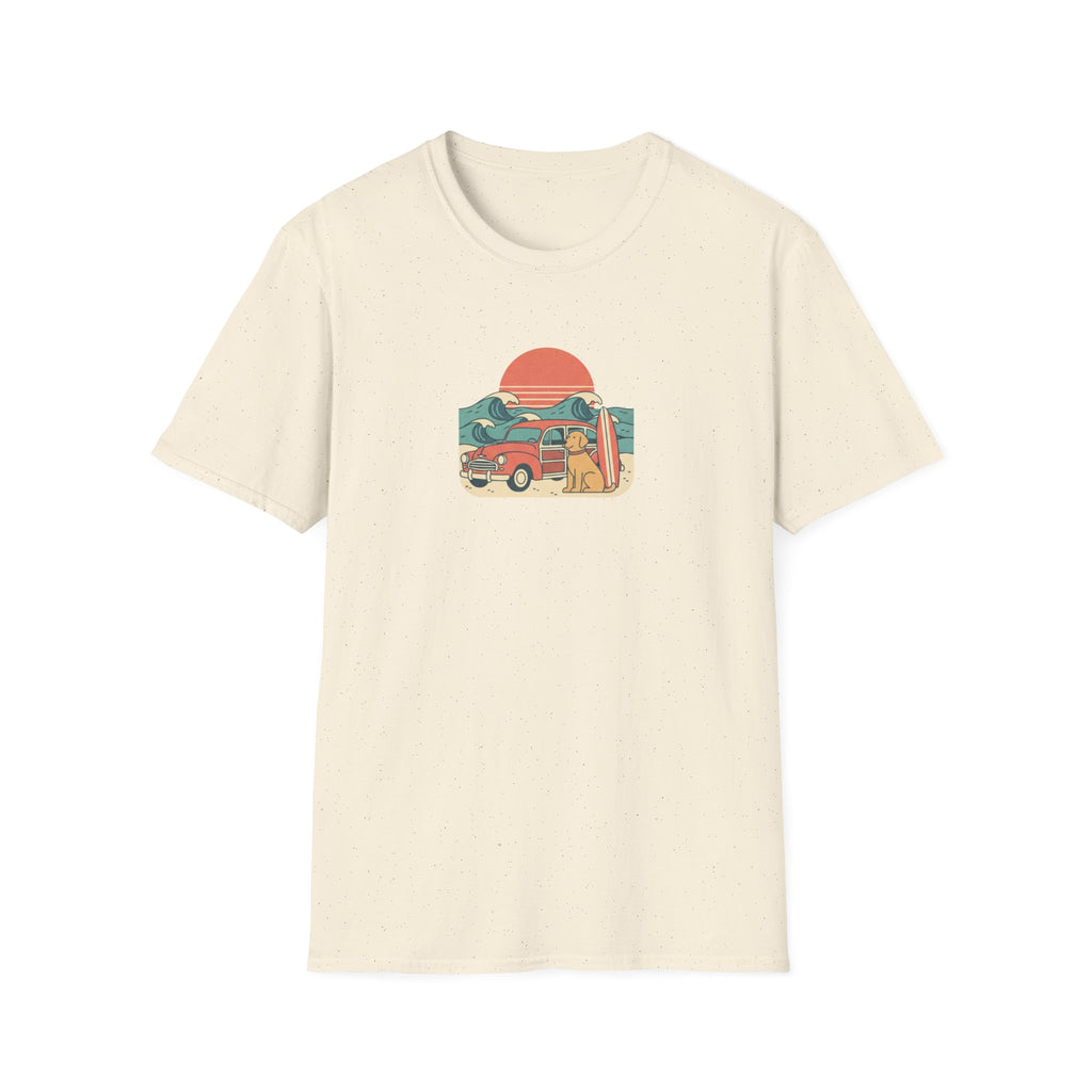 Surfing Golden T-Shirt