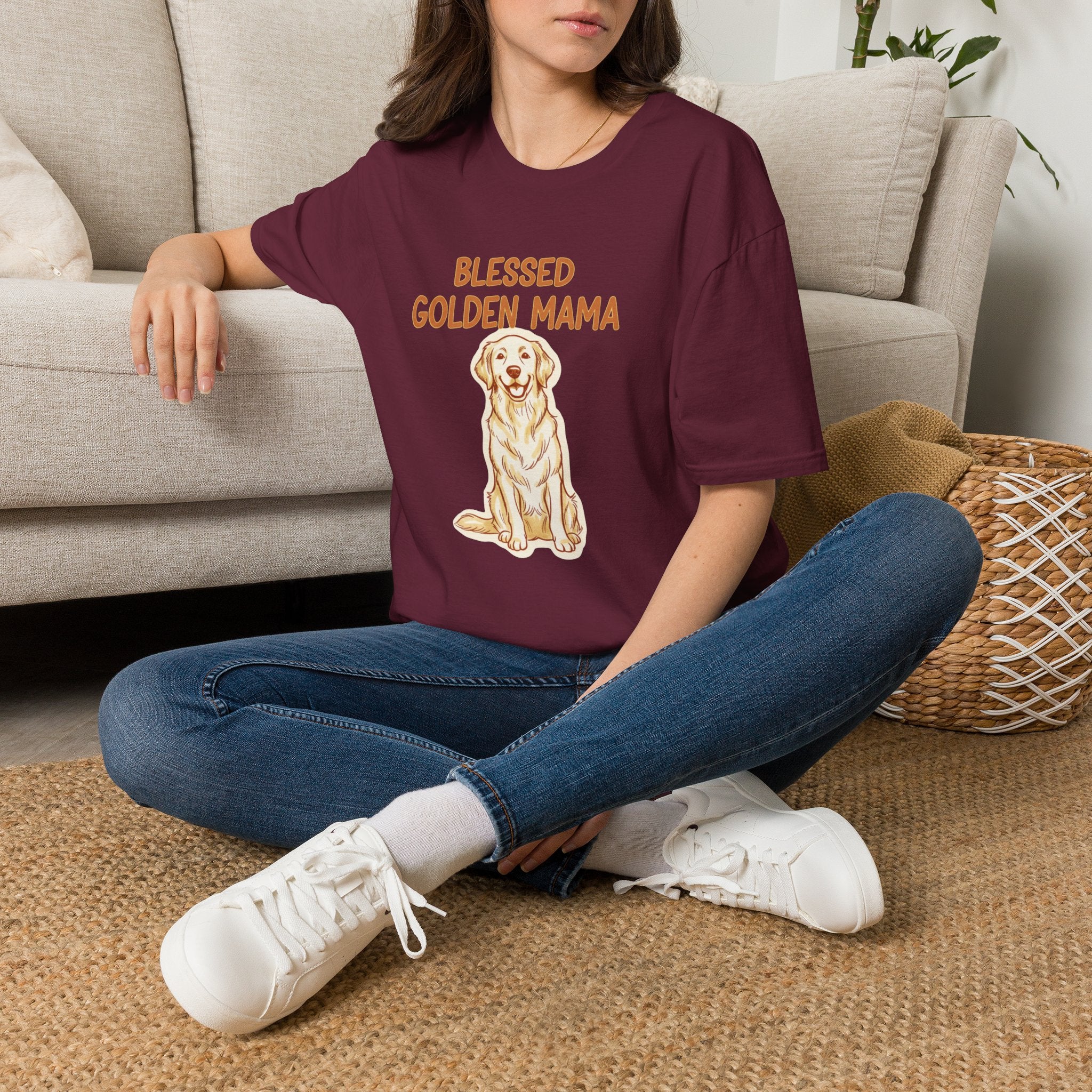 Blessed Golden Mama T-Shirt