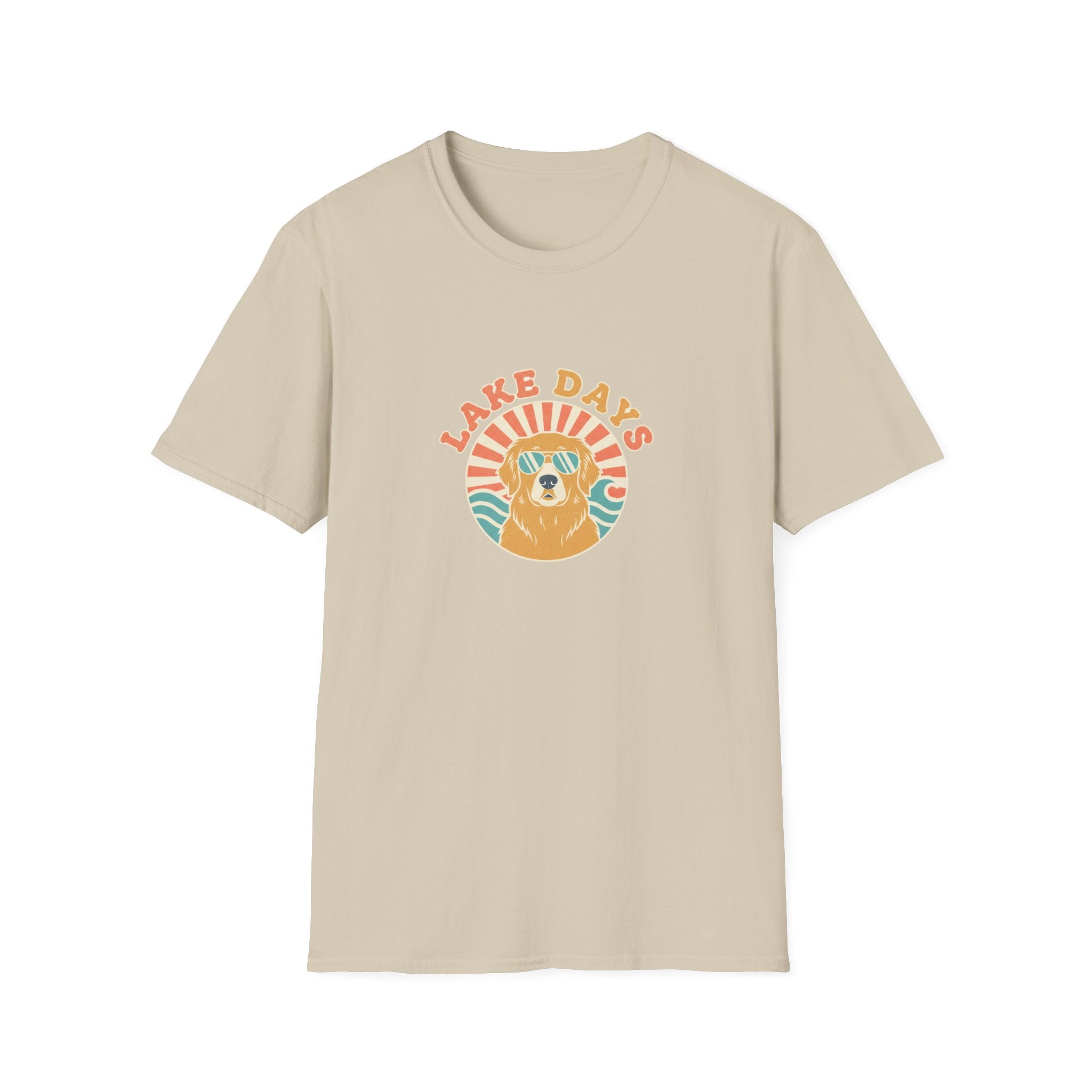 Retro Sunny Lake Days T-Shirt
