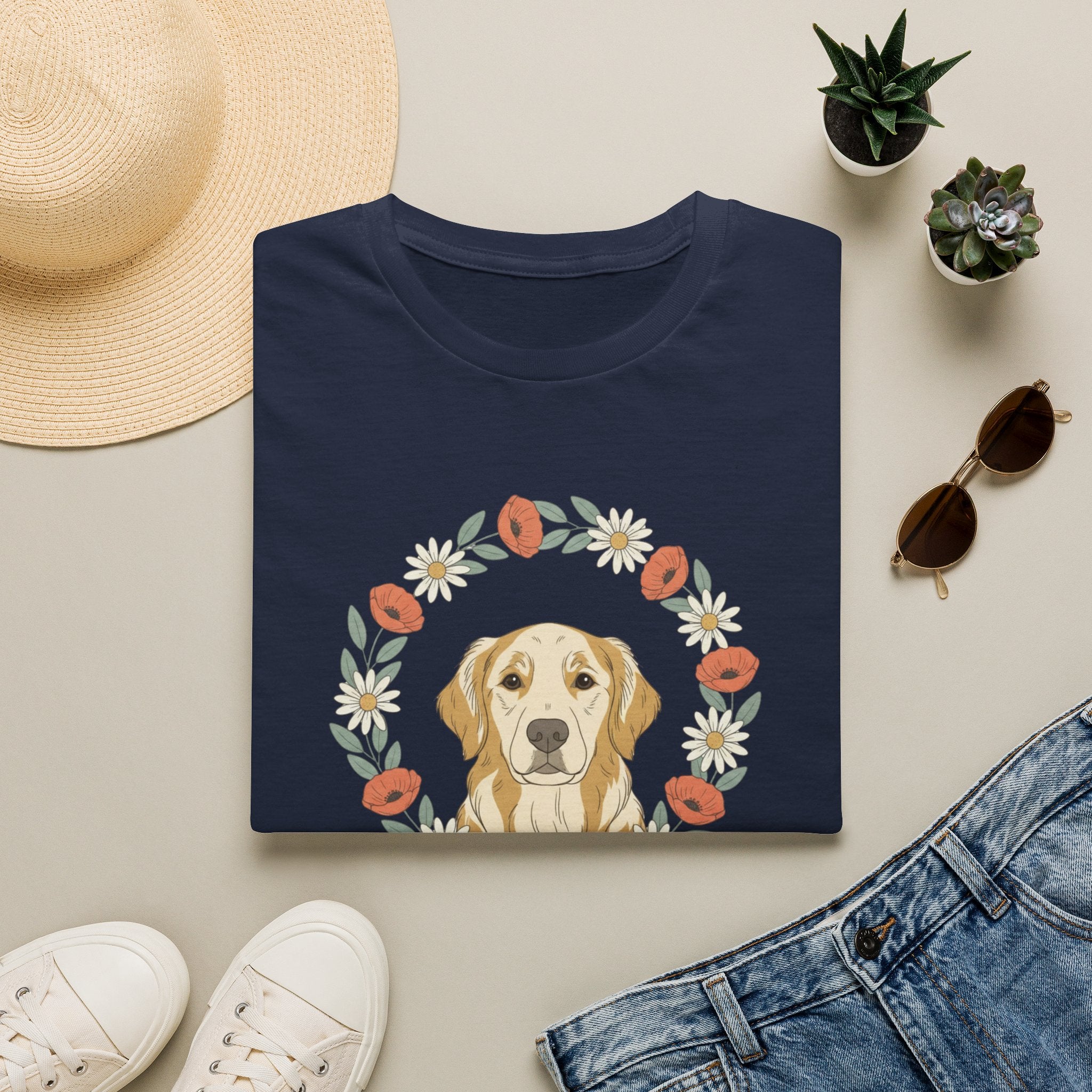 Flower Golden T-Shirt