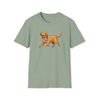 American Flag Golden T-Shirt