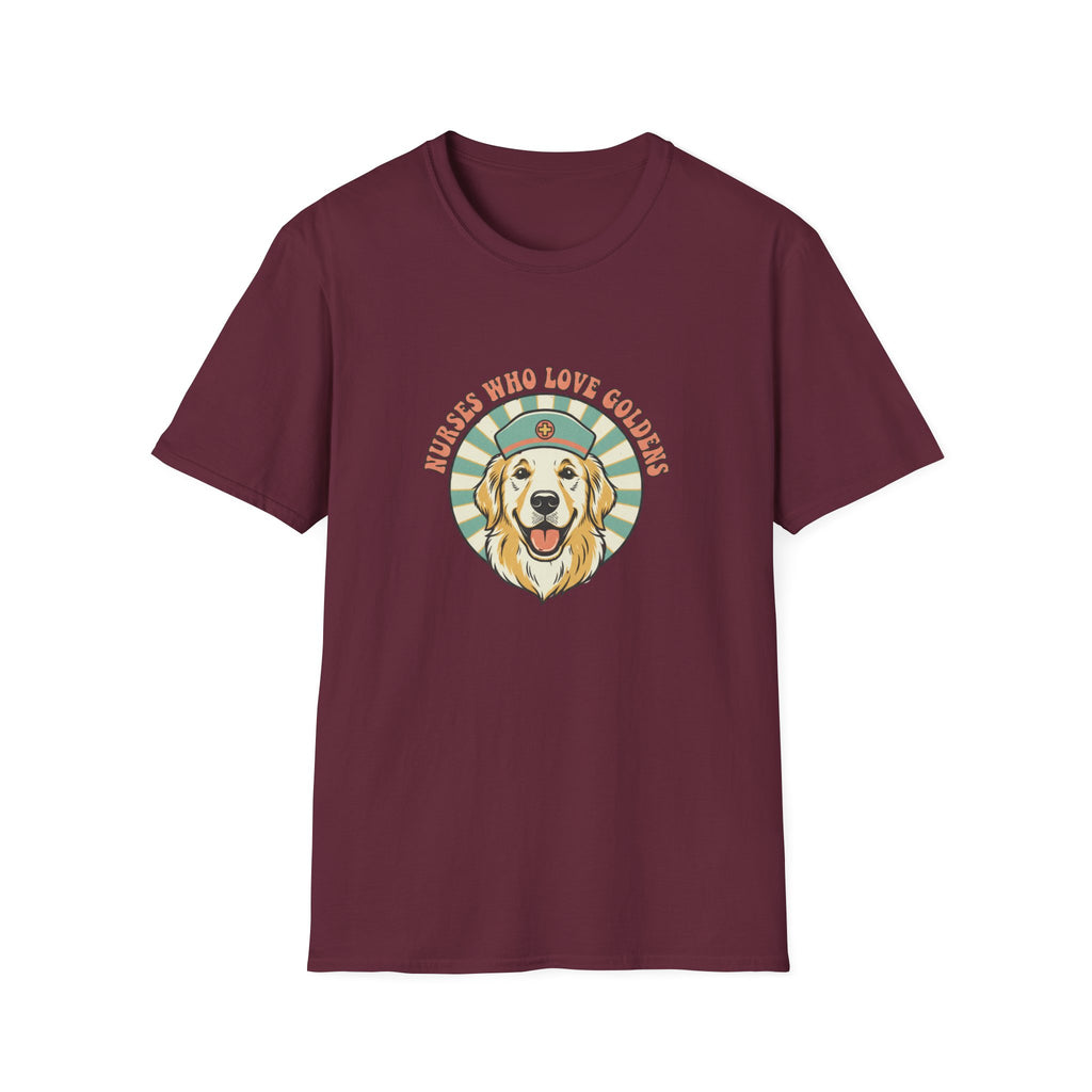Nurses Love Goldens T-Shirt