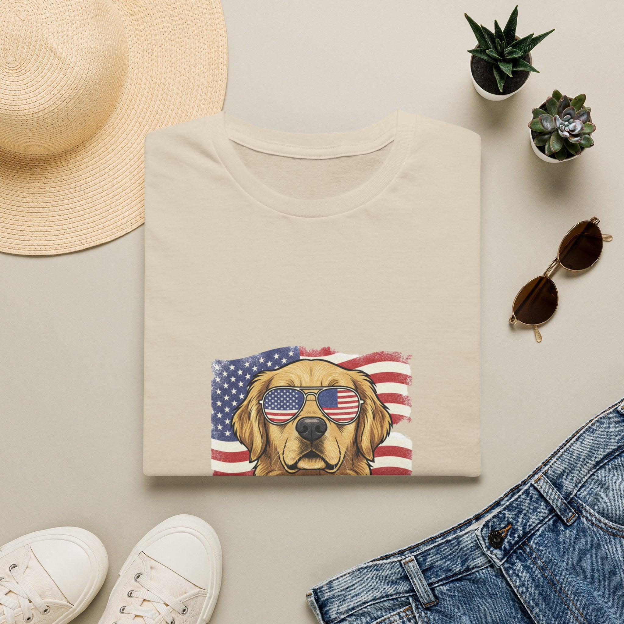 Sunny American Patriot T-Shirt