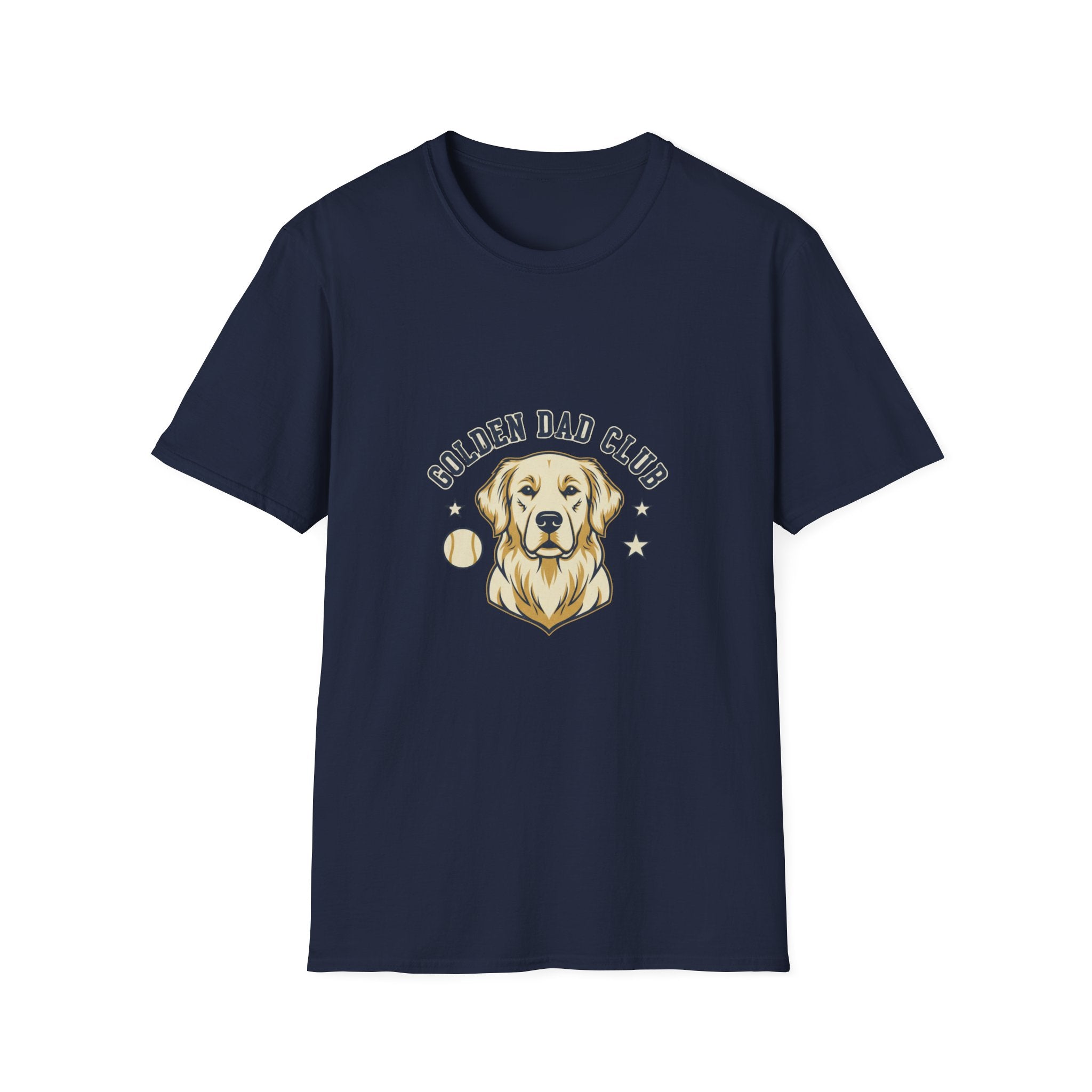 Golden Dog Dad Club T-Shirt