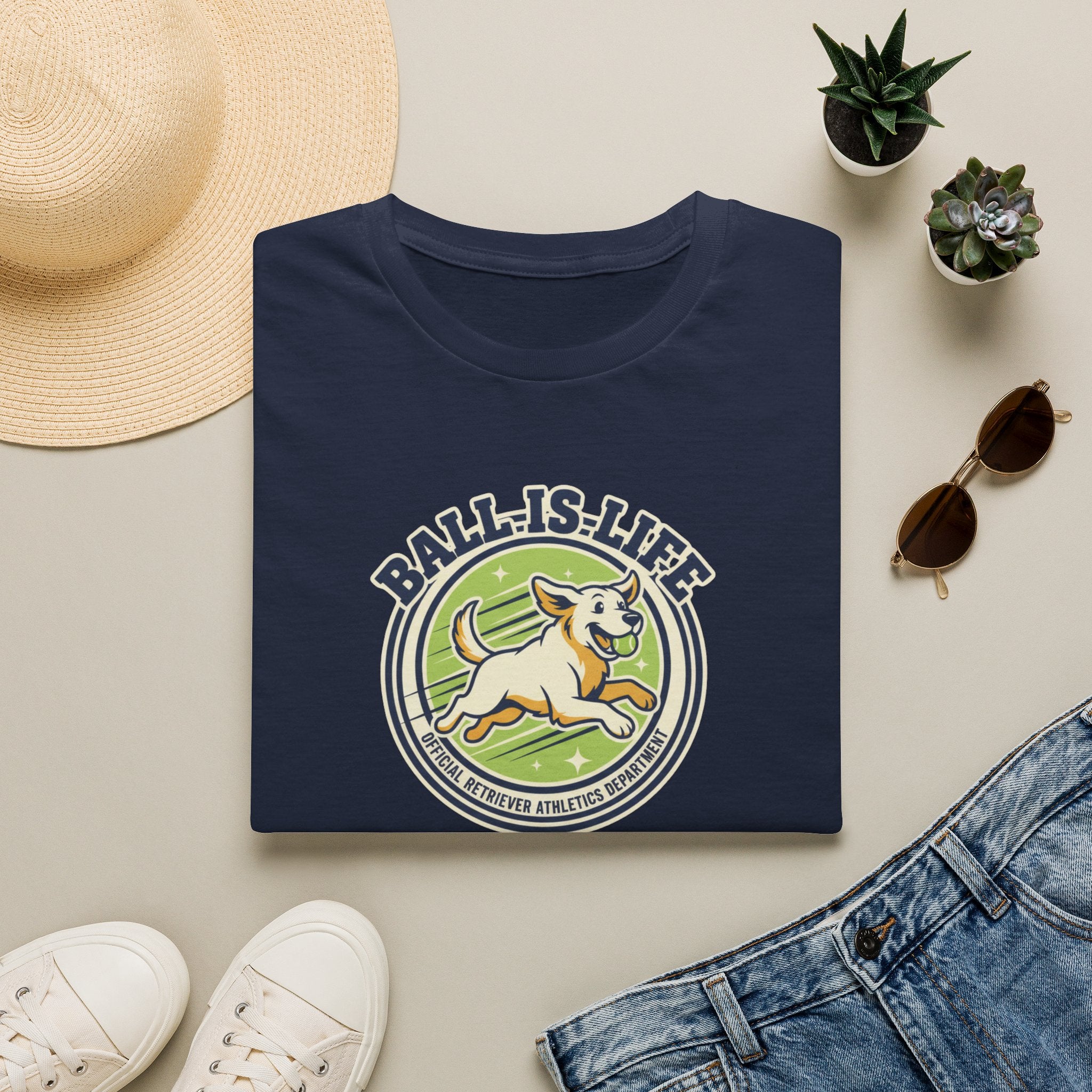 Ball Is Life Dog T-Shirt