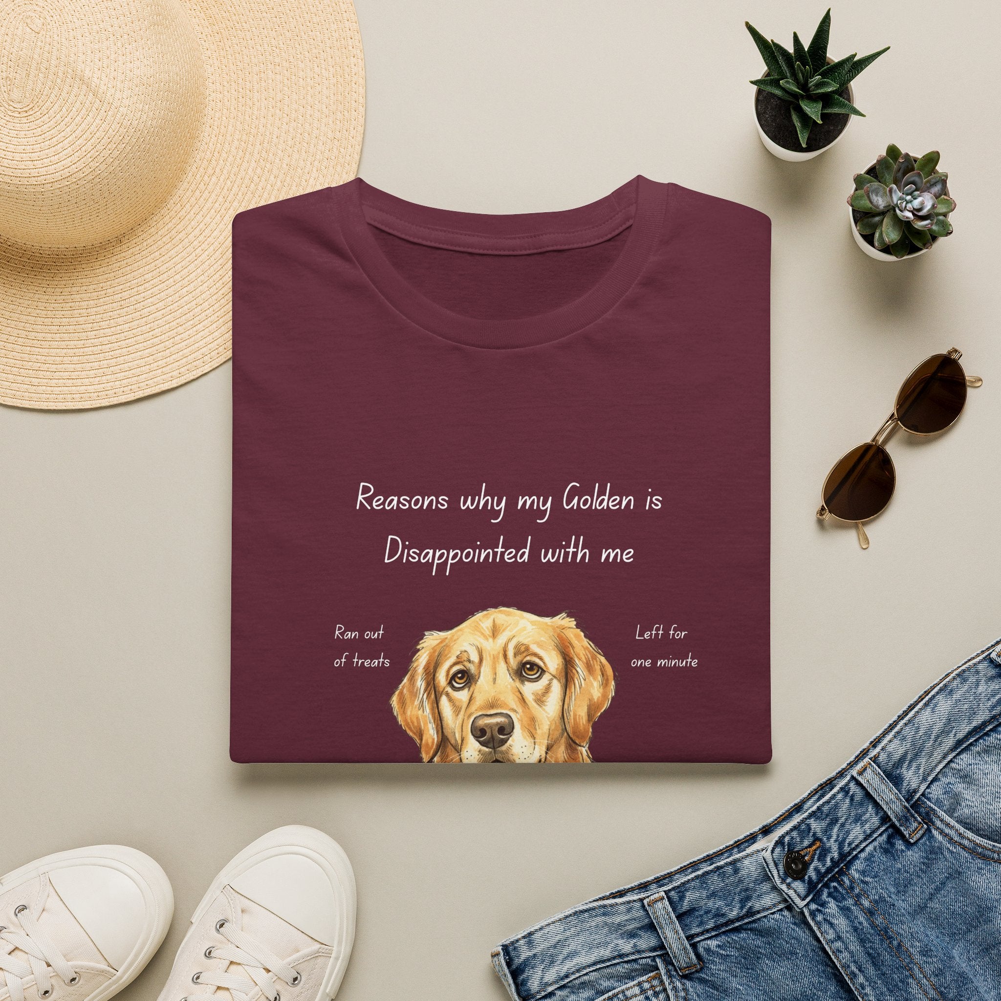Disappointed Golden T-Shirt