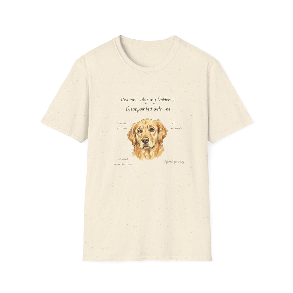 Disappointed Golden T-Shirt