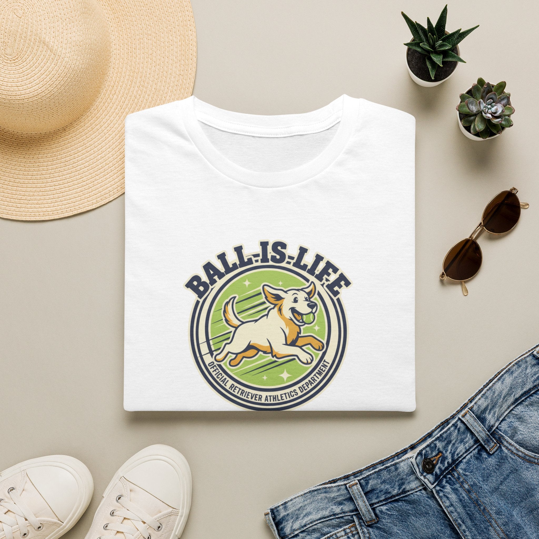 Ball Is Life Dog T-Shirt