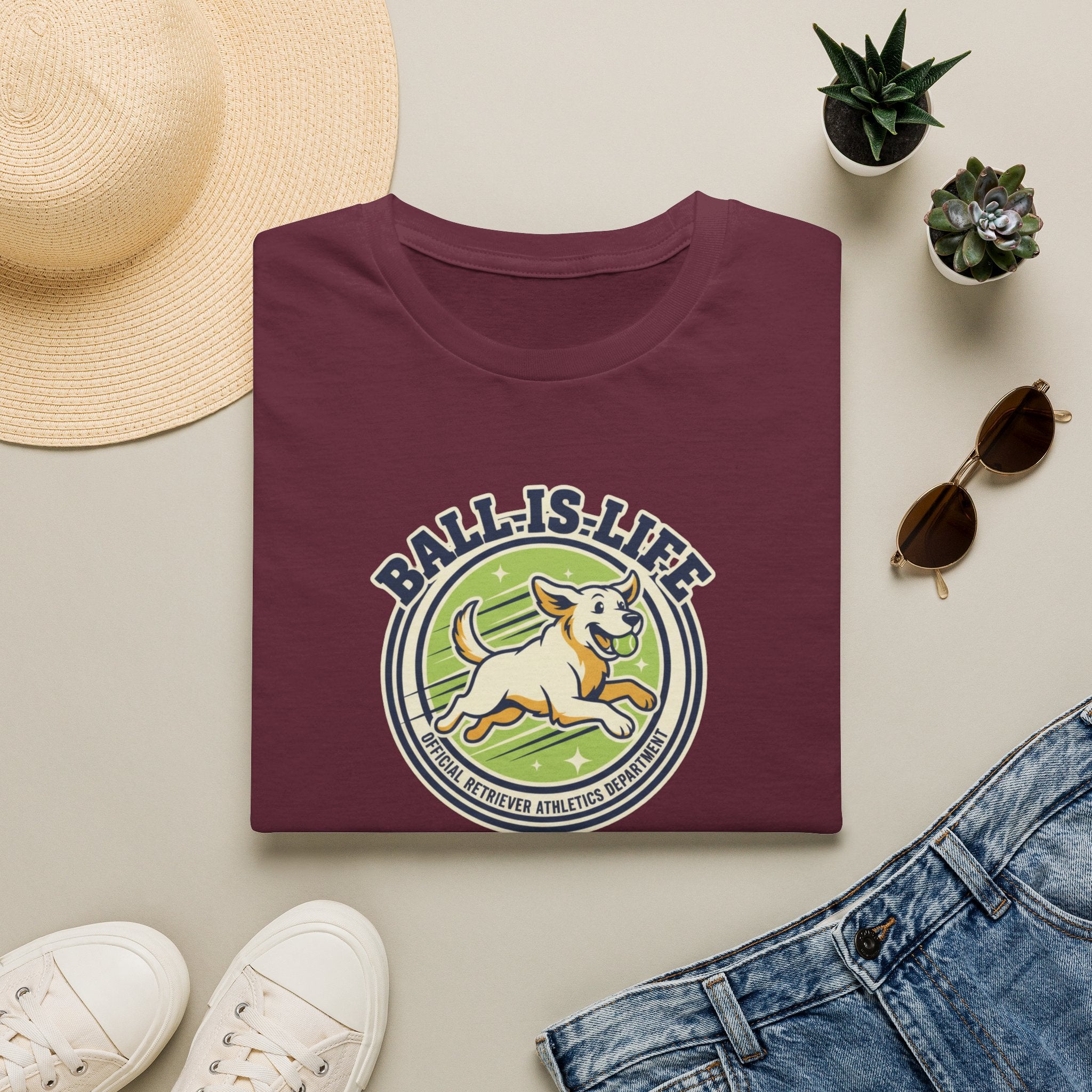 Ball Is Life Dog T-Shirt