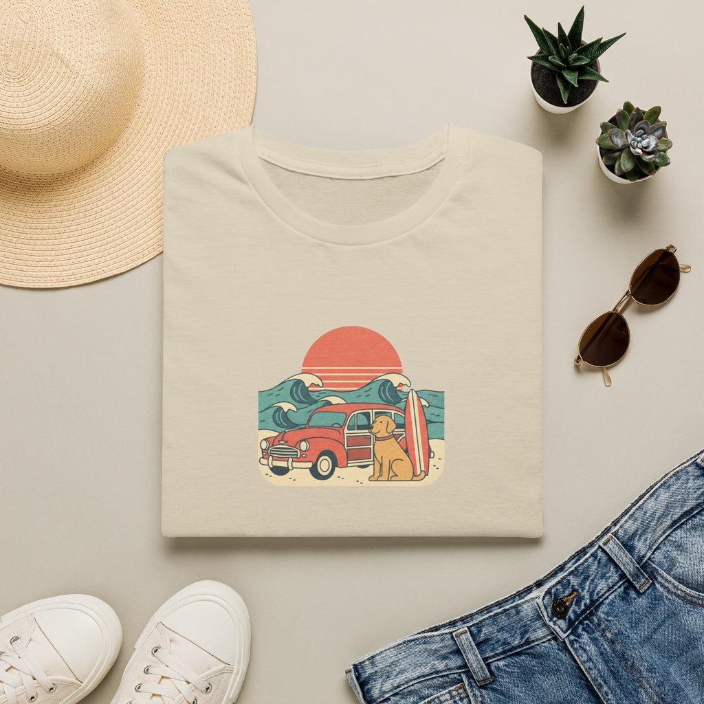 Surfing Golden T-Shirt