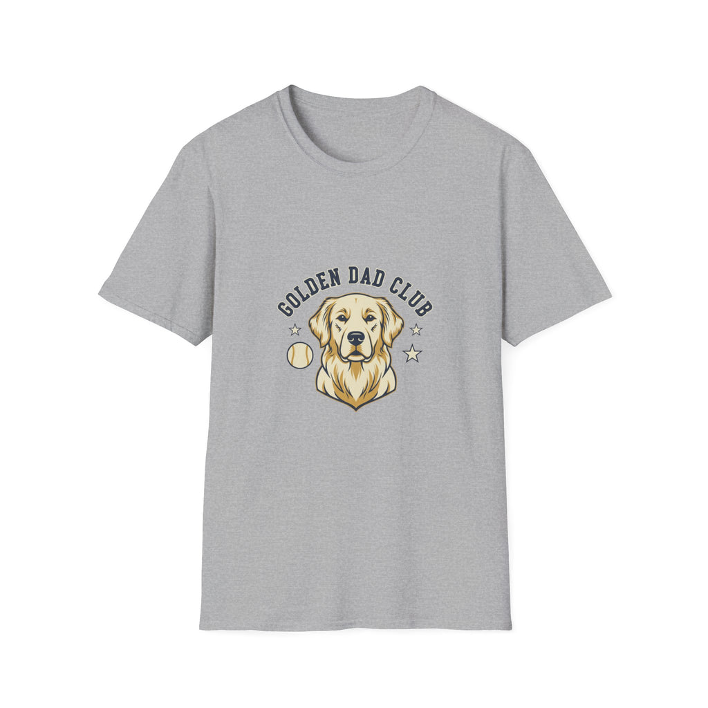 Golden Dog Dad Club T-Shirt