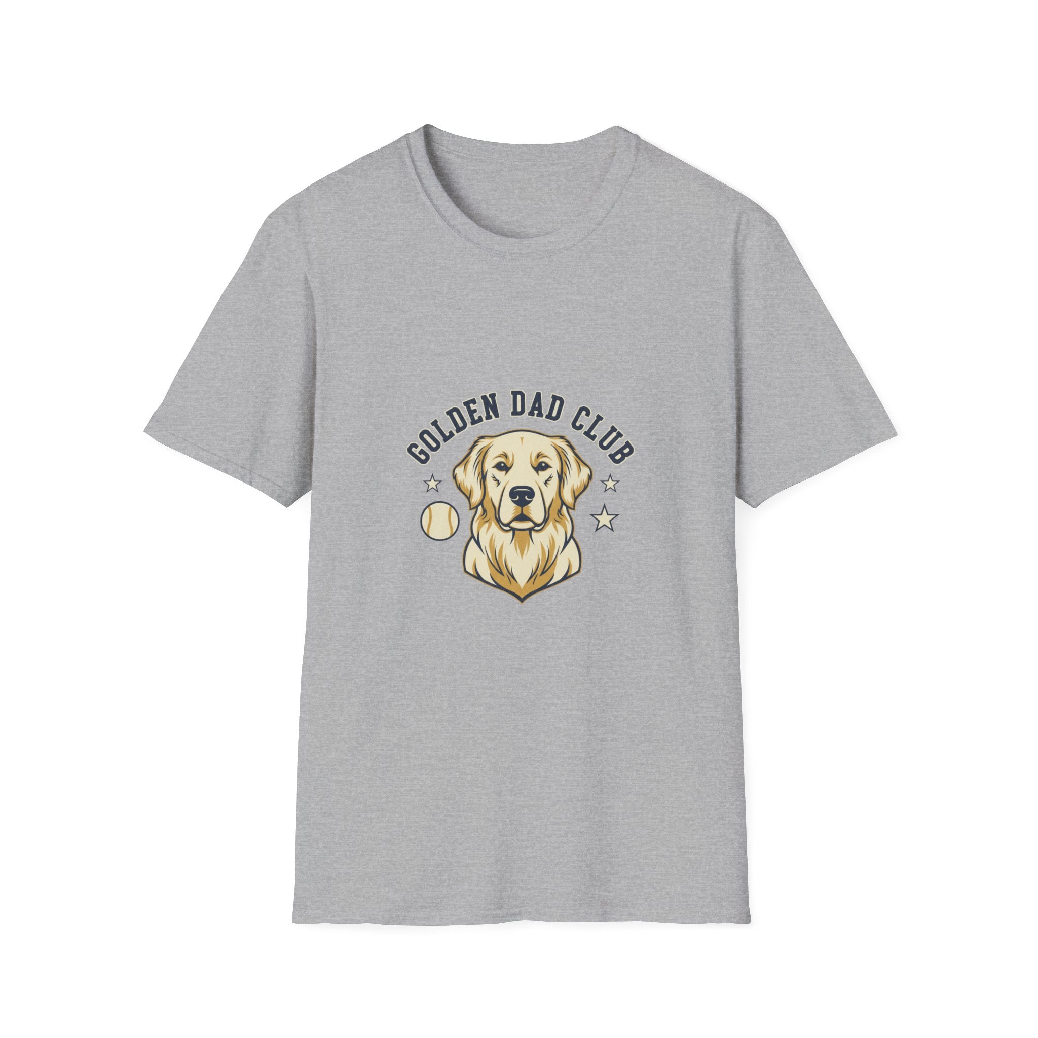 Golden Dog Dad Club T-Shirt