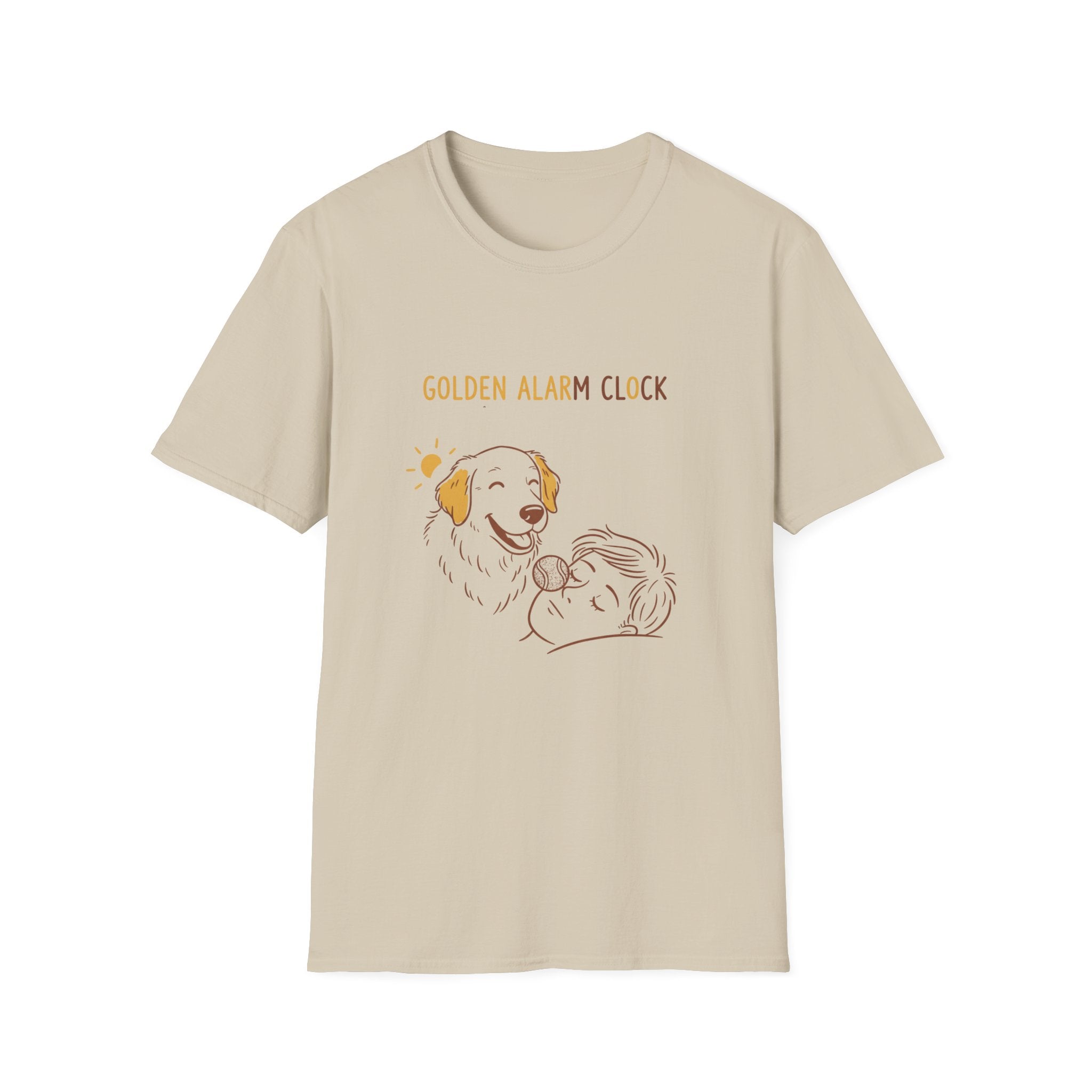 Golden Alarm Clock T-Shirt