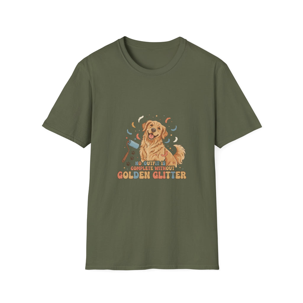 Golden Glitter T-Shirt