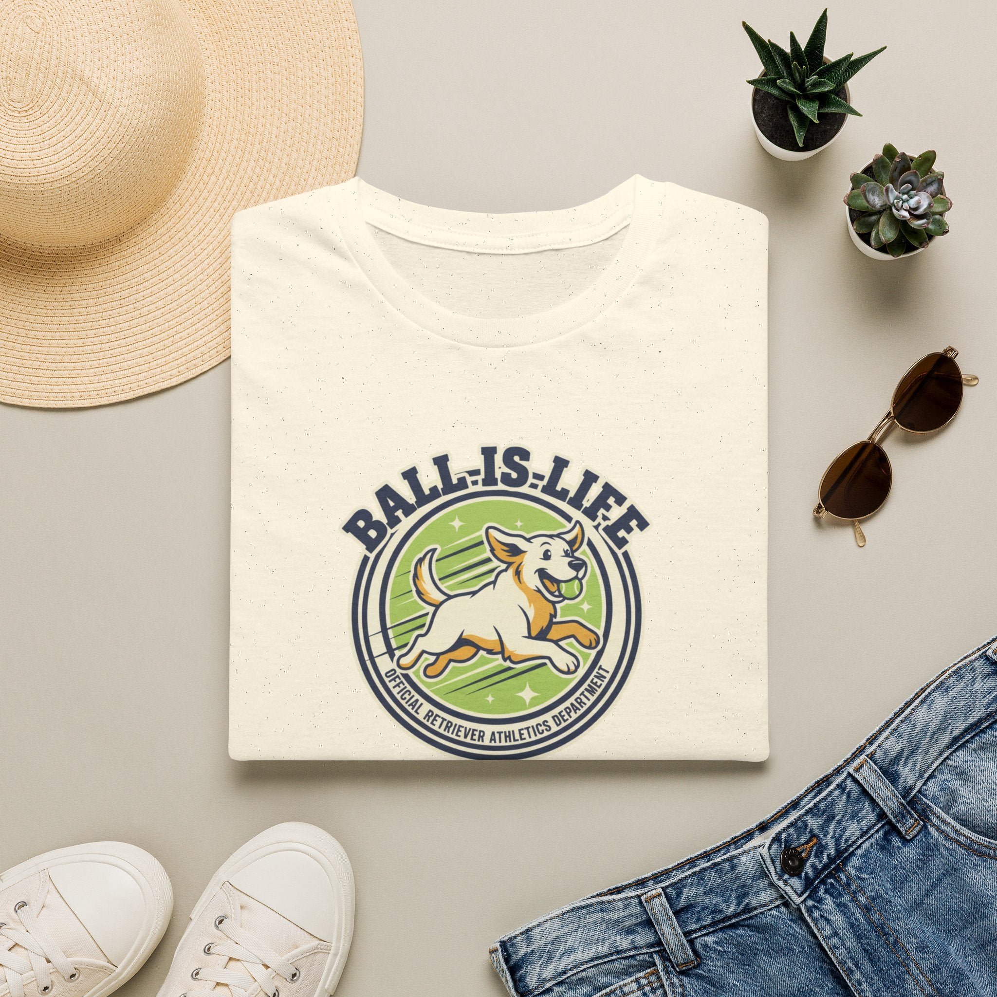 Ball Is Life Dog T-Shirt