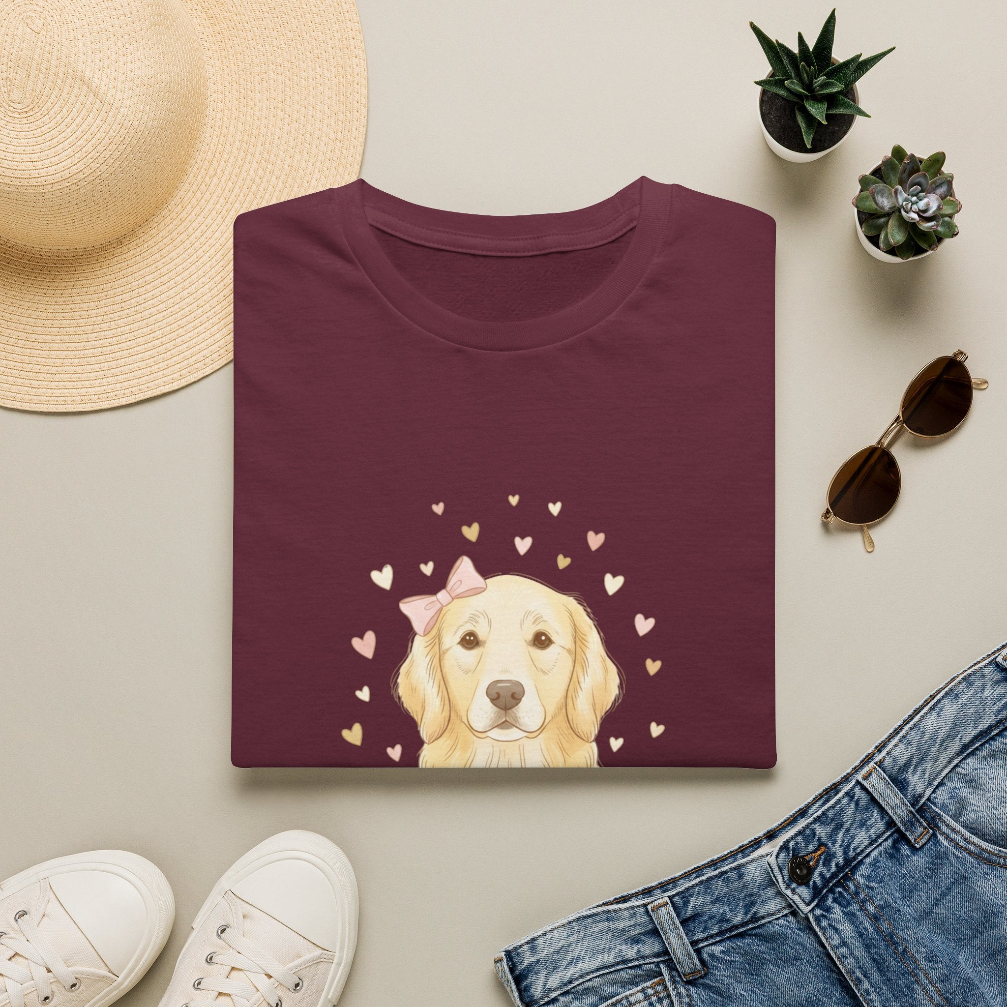Girly Golden T-Shirt