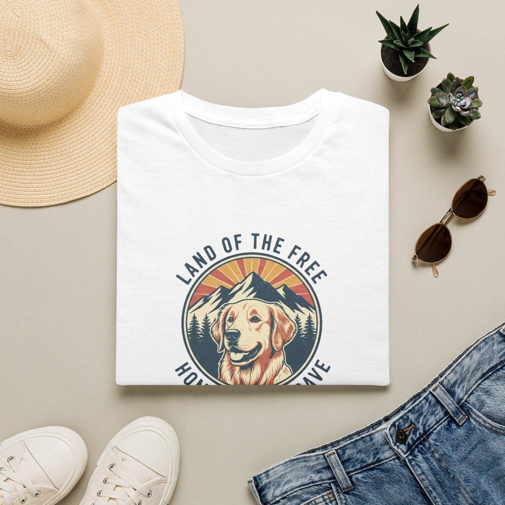 Free & Brave Golden T-Shirt